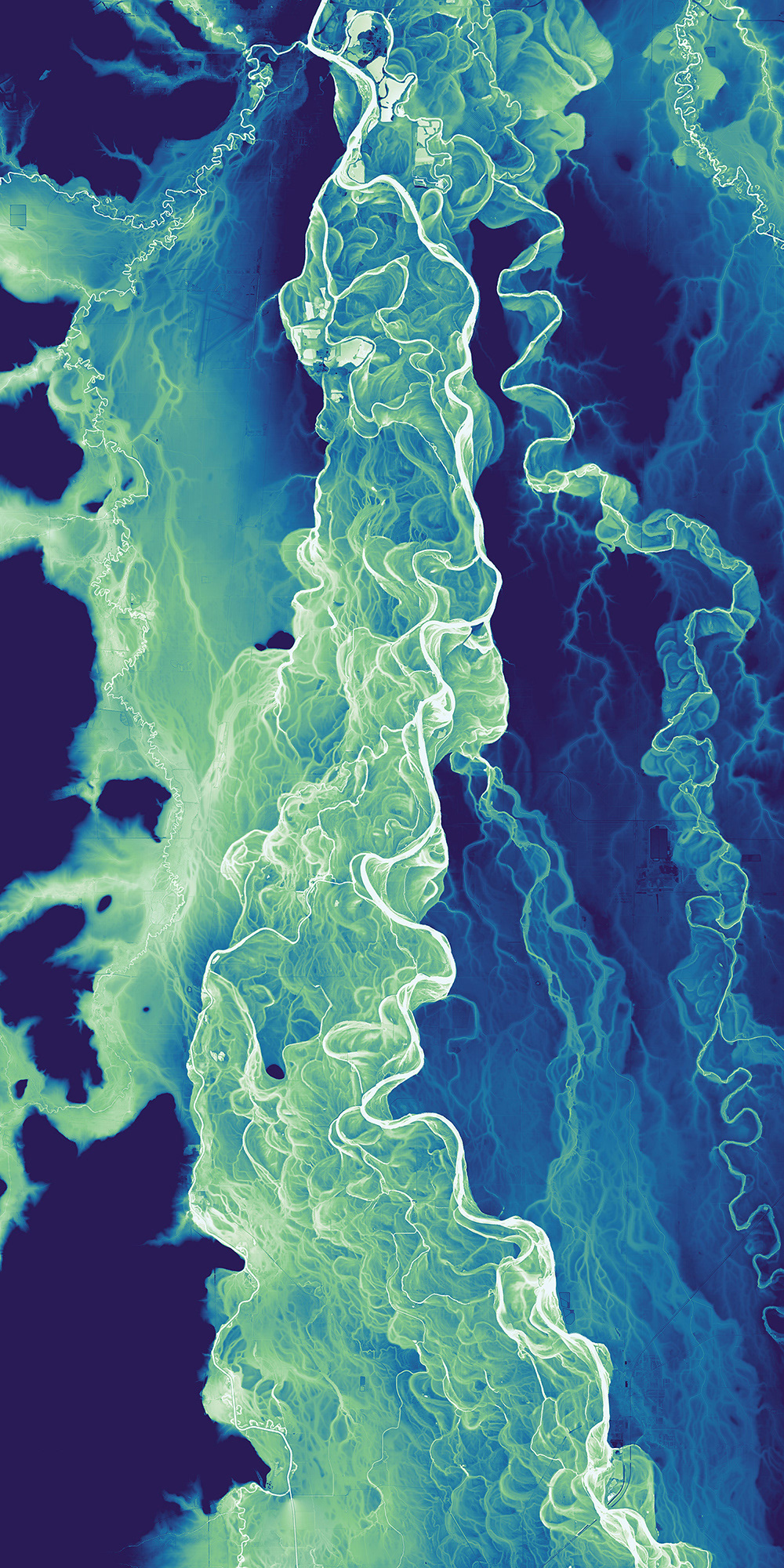 166 Willamette River Valley Amalgam 10800 x 21600 pixels