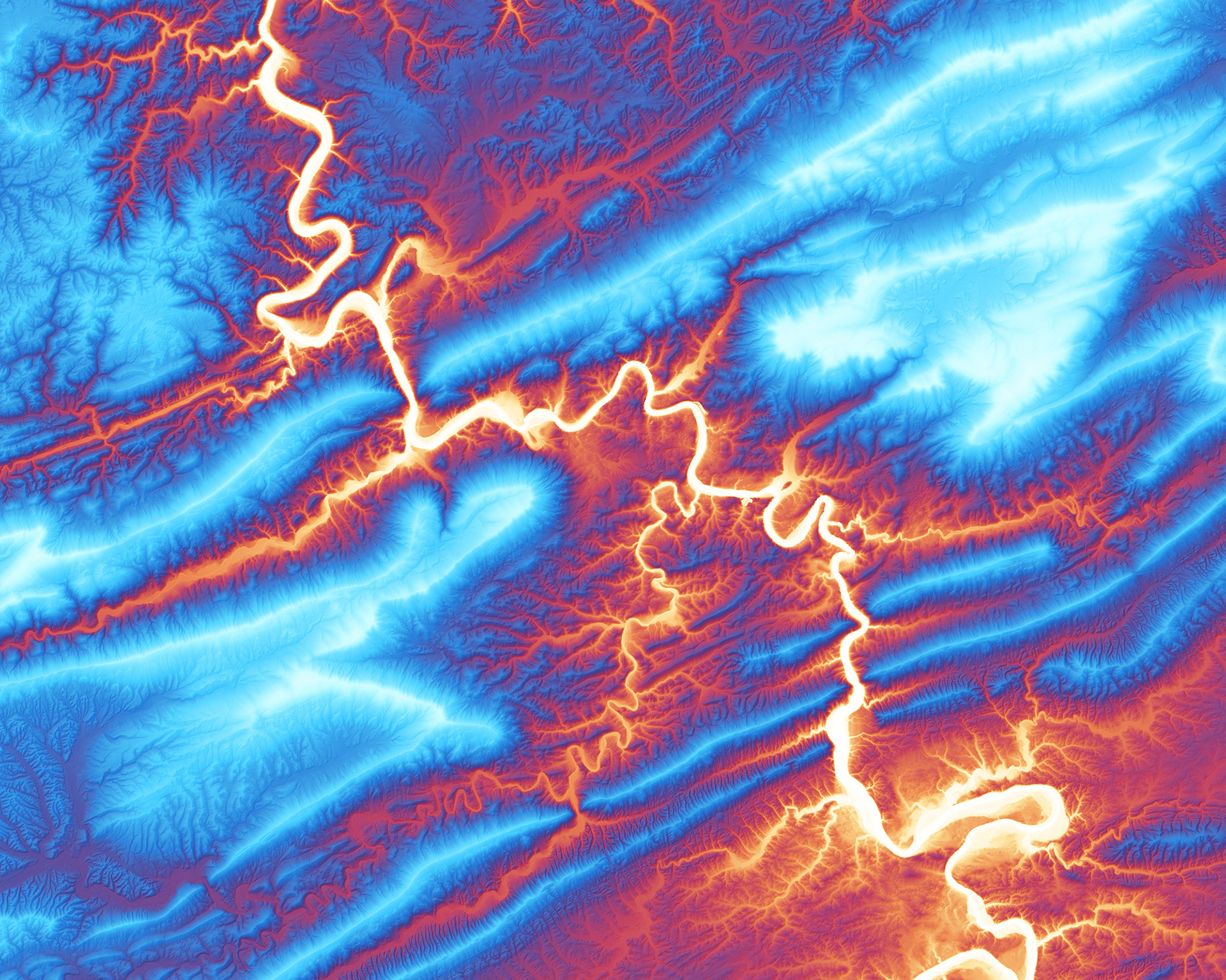 164 New River Emergence 21600 x 17280 pixels