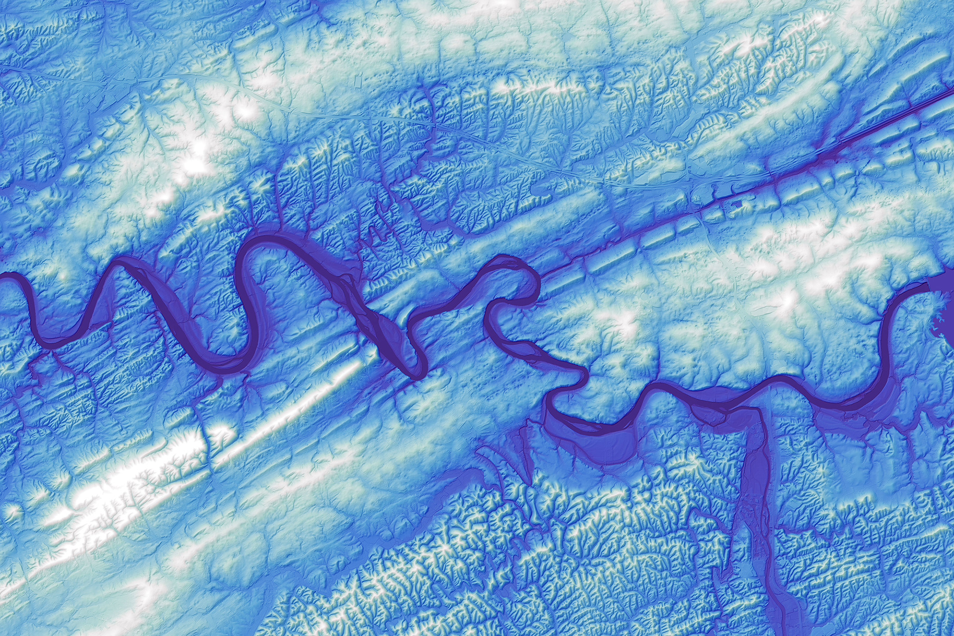 181 French Broad River Ancient Folds 21600 x 14400 pixels
