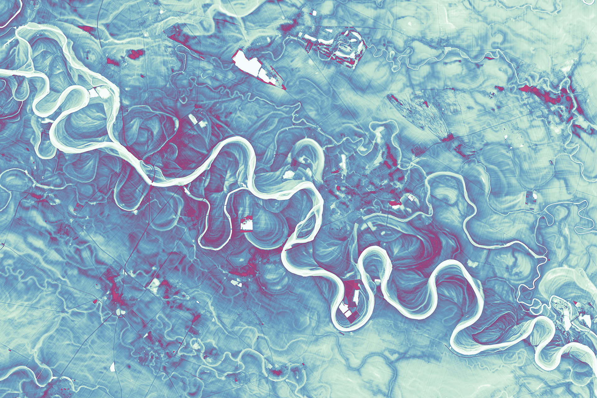 198 Little Danube River Textures, Slovakia, 21600 x 14400 pixels