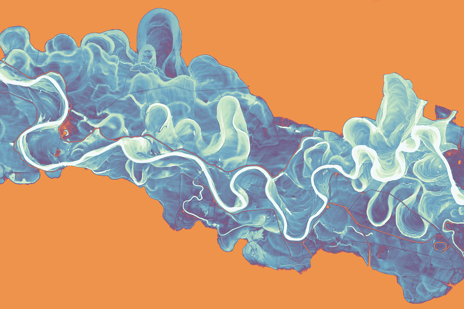 138 Mulde Meanders 18000 x 12000 pixels