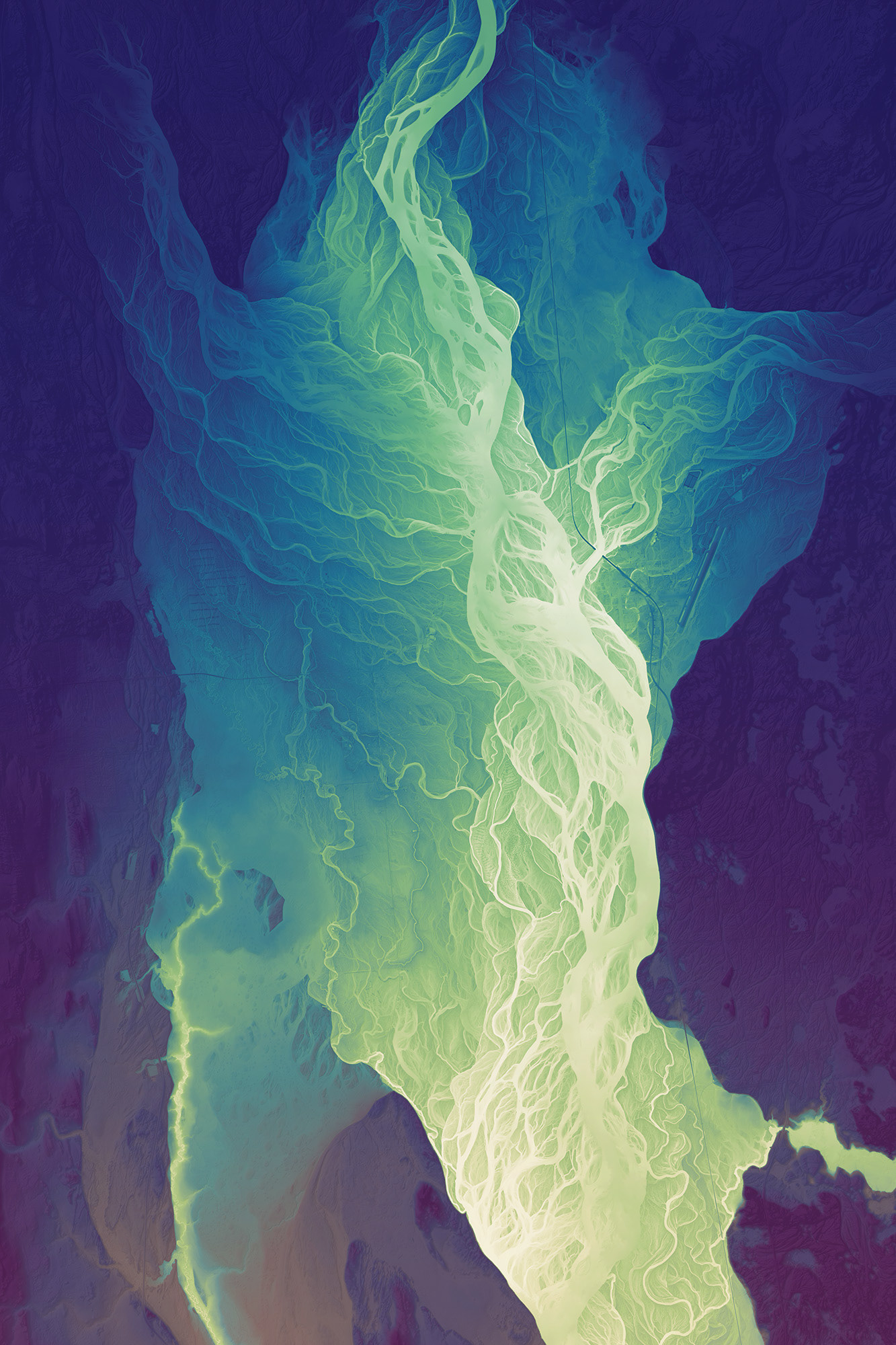 080 Susitna Talkeetna Chulitna Confluence 12000 x 18000 pixels