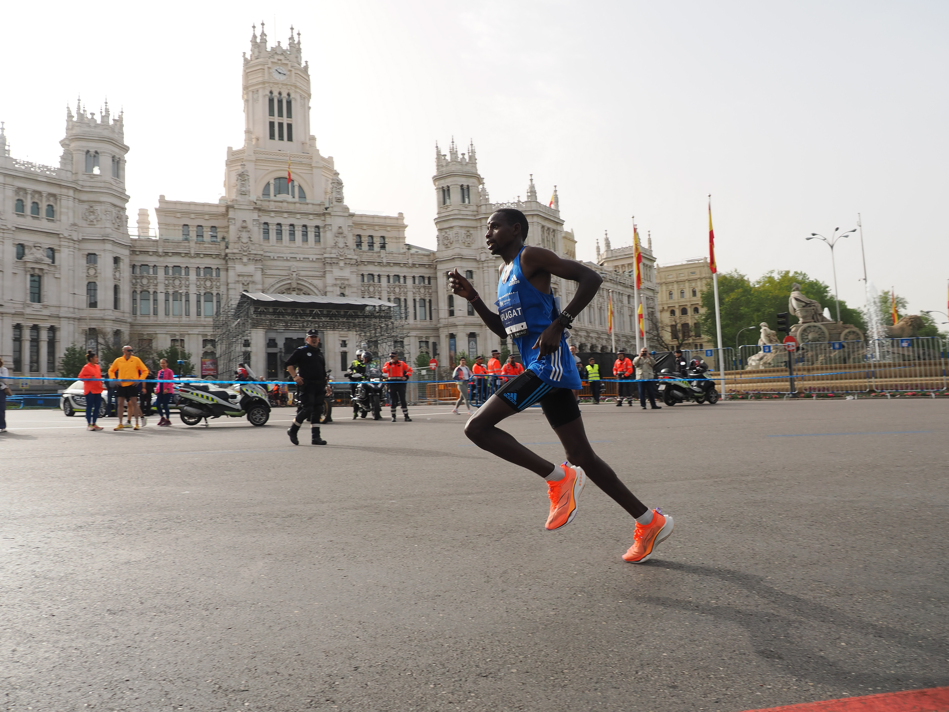 Media marathon Madrid