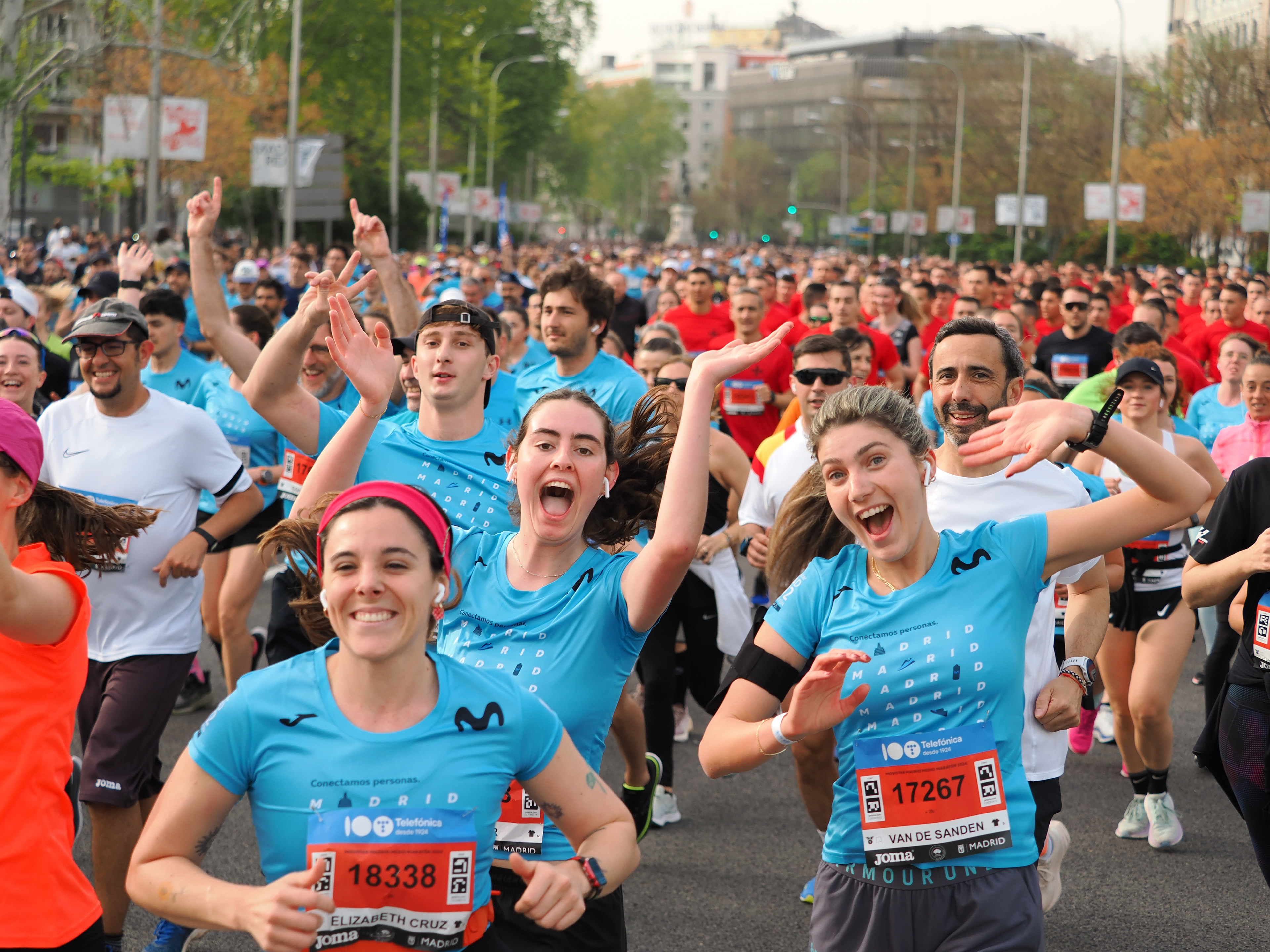 Media marathon Madrid