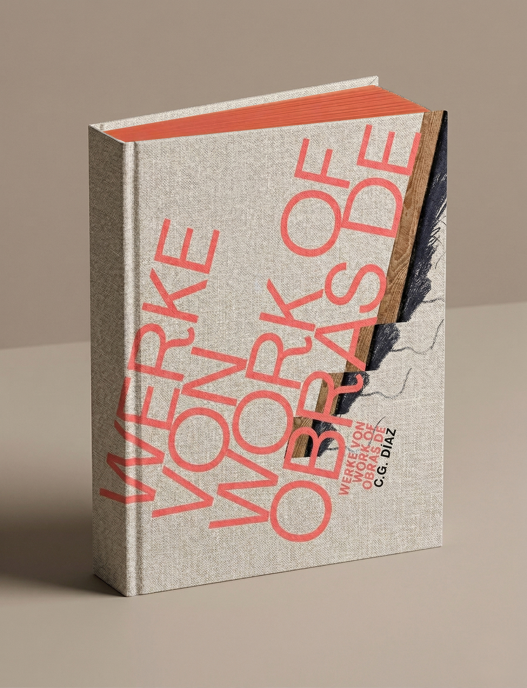 Kunstbuch "Werke" von C. G. Díaz