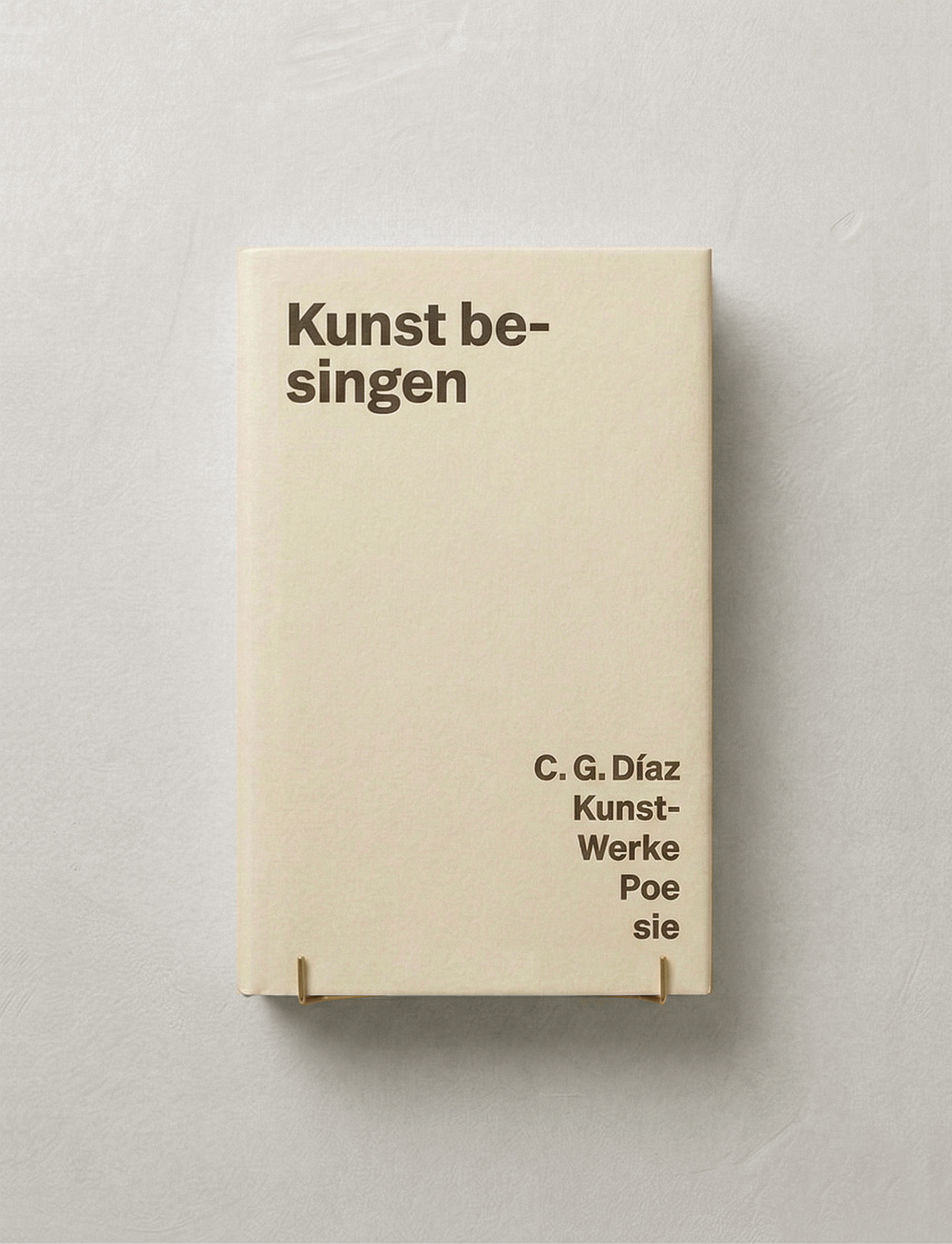 Kunst be-singen | C. G. Díaz