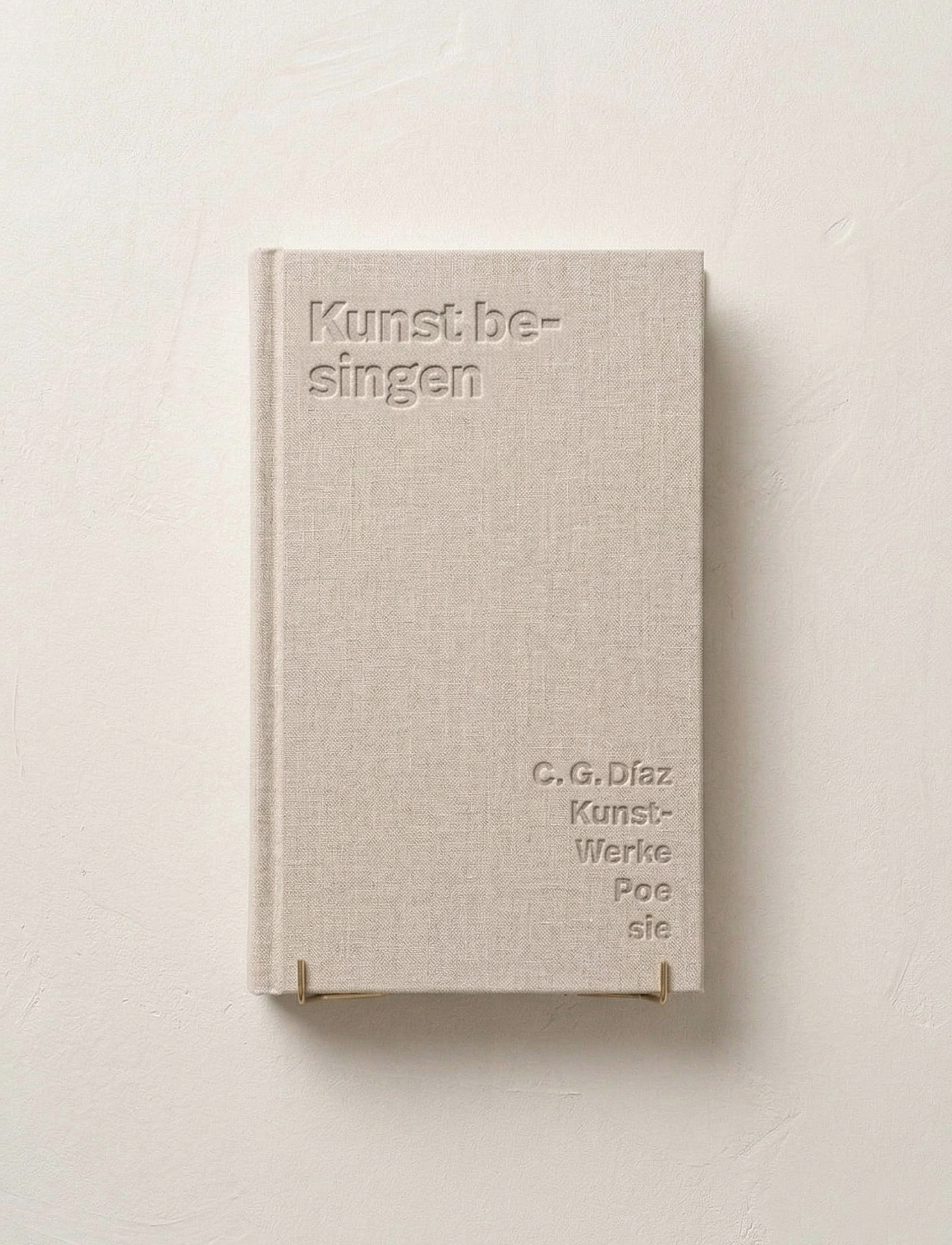 Kunst be-singen | C. G. Díaz