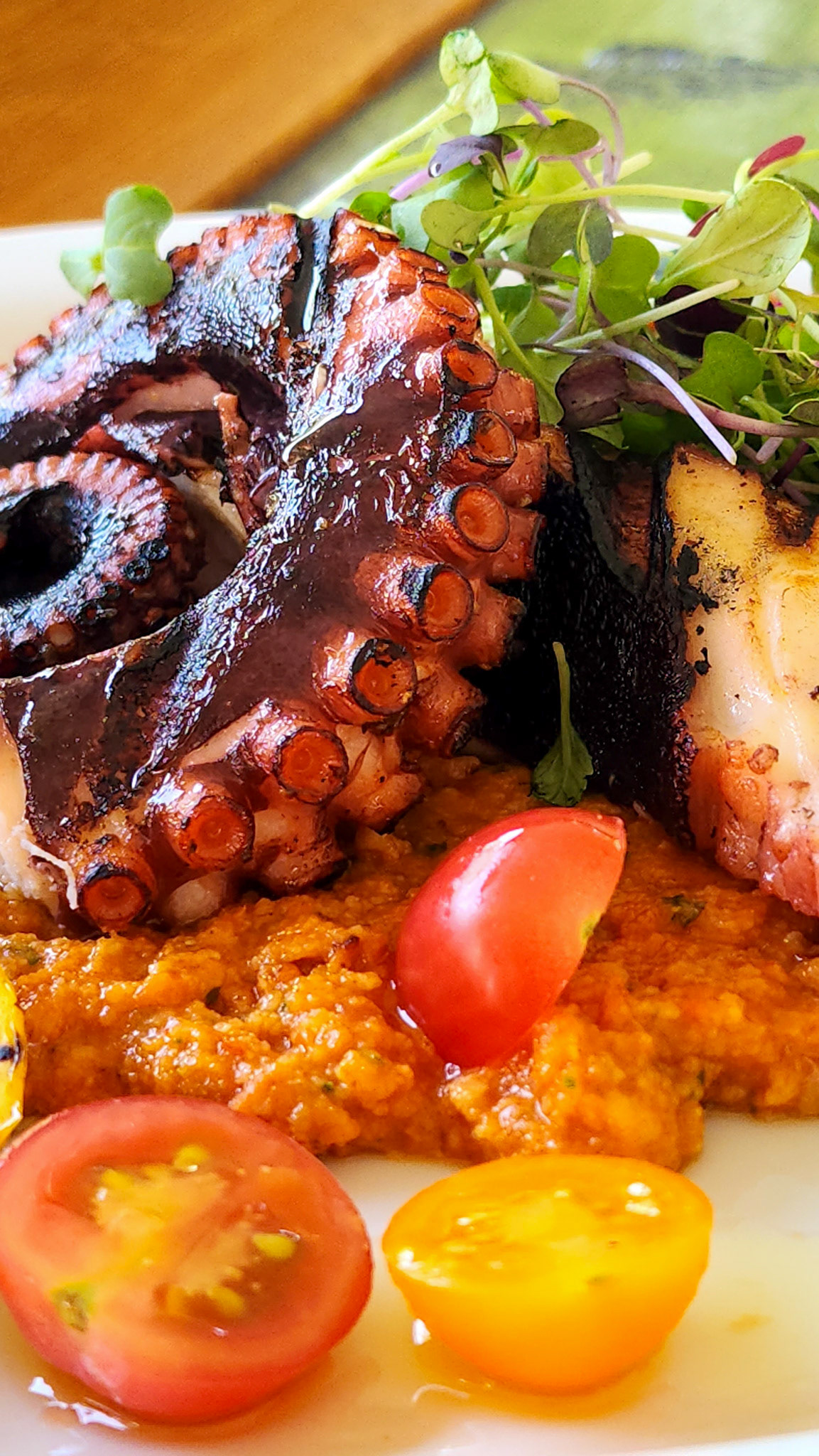 grilled octopus