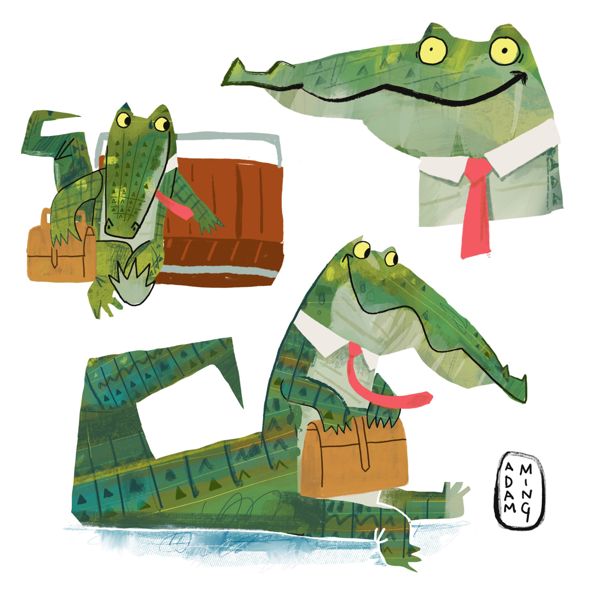 Crocodile Character