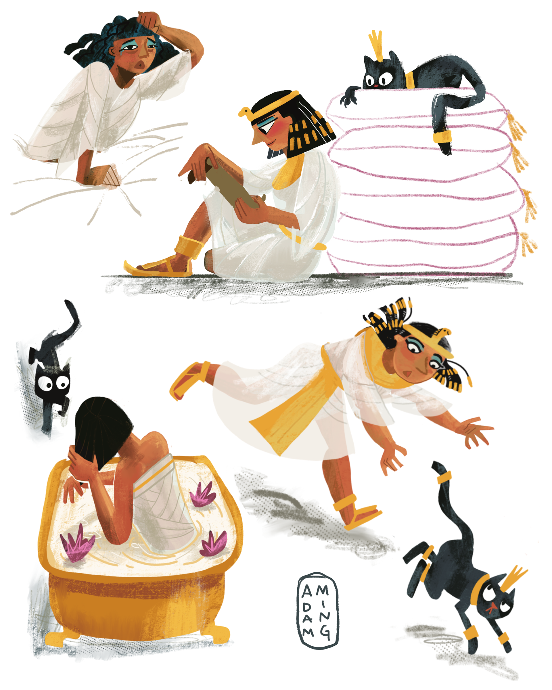 Cleopetra Character Design