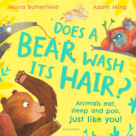 Does a bear Wash it's hair