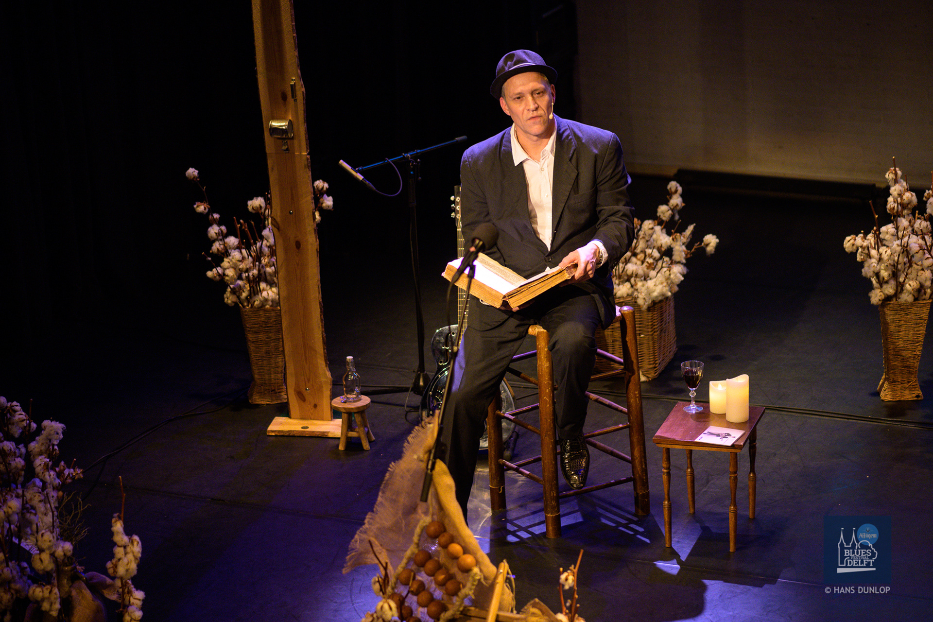 Big Bo presenteert "Preaching the Blues" in het Rietveld Theater