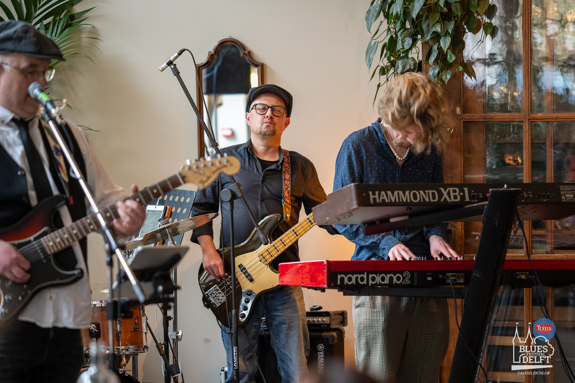 dB Bluesband in restaurant Gaia