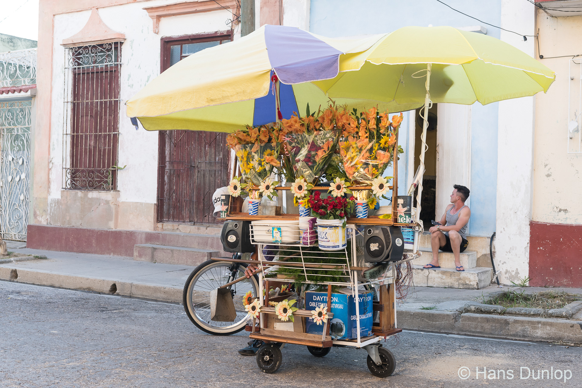 Mobile flower shop