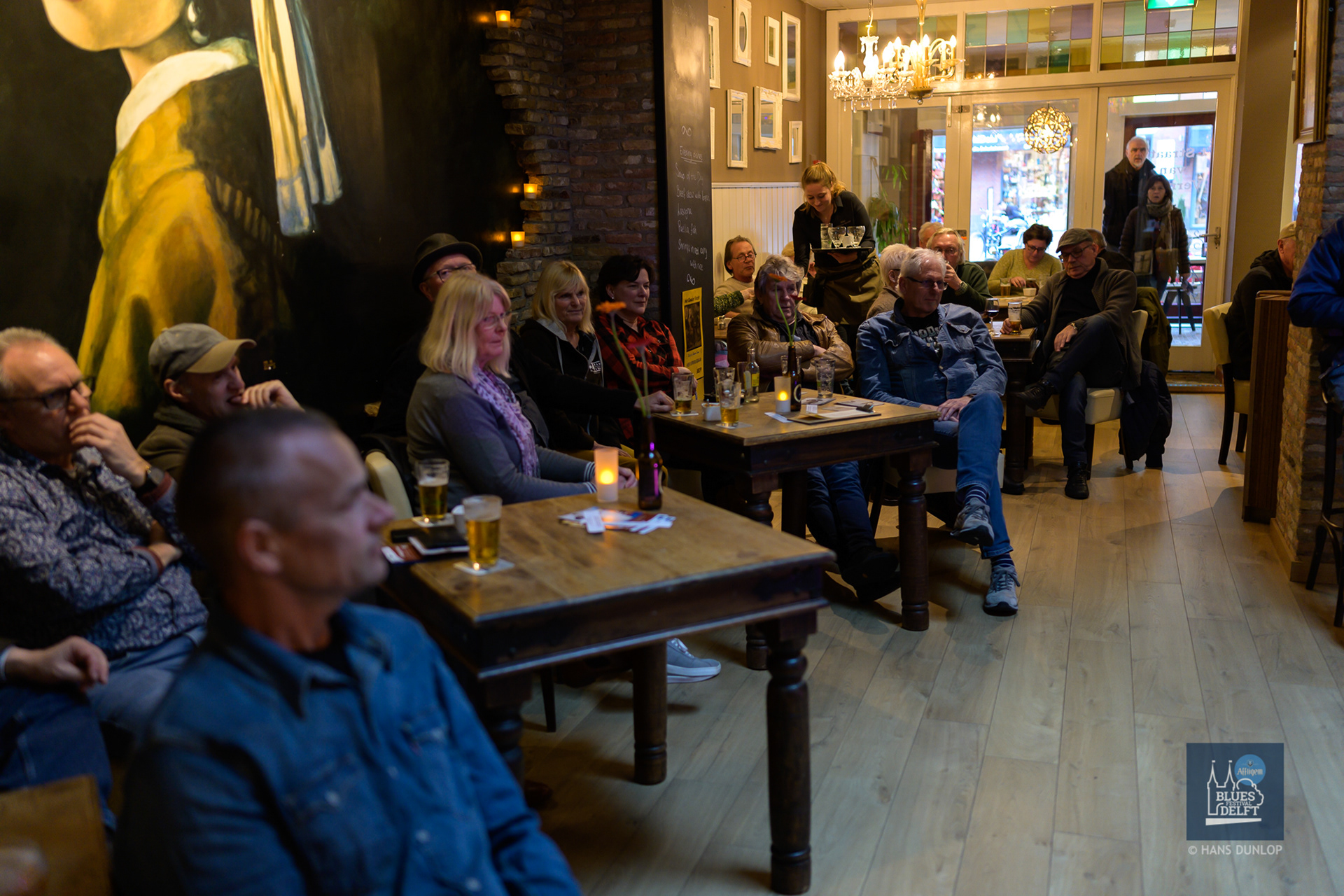 Big Bo in hotel Straatje van Vermeer