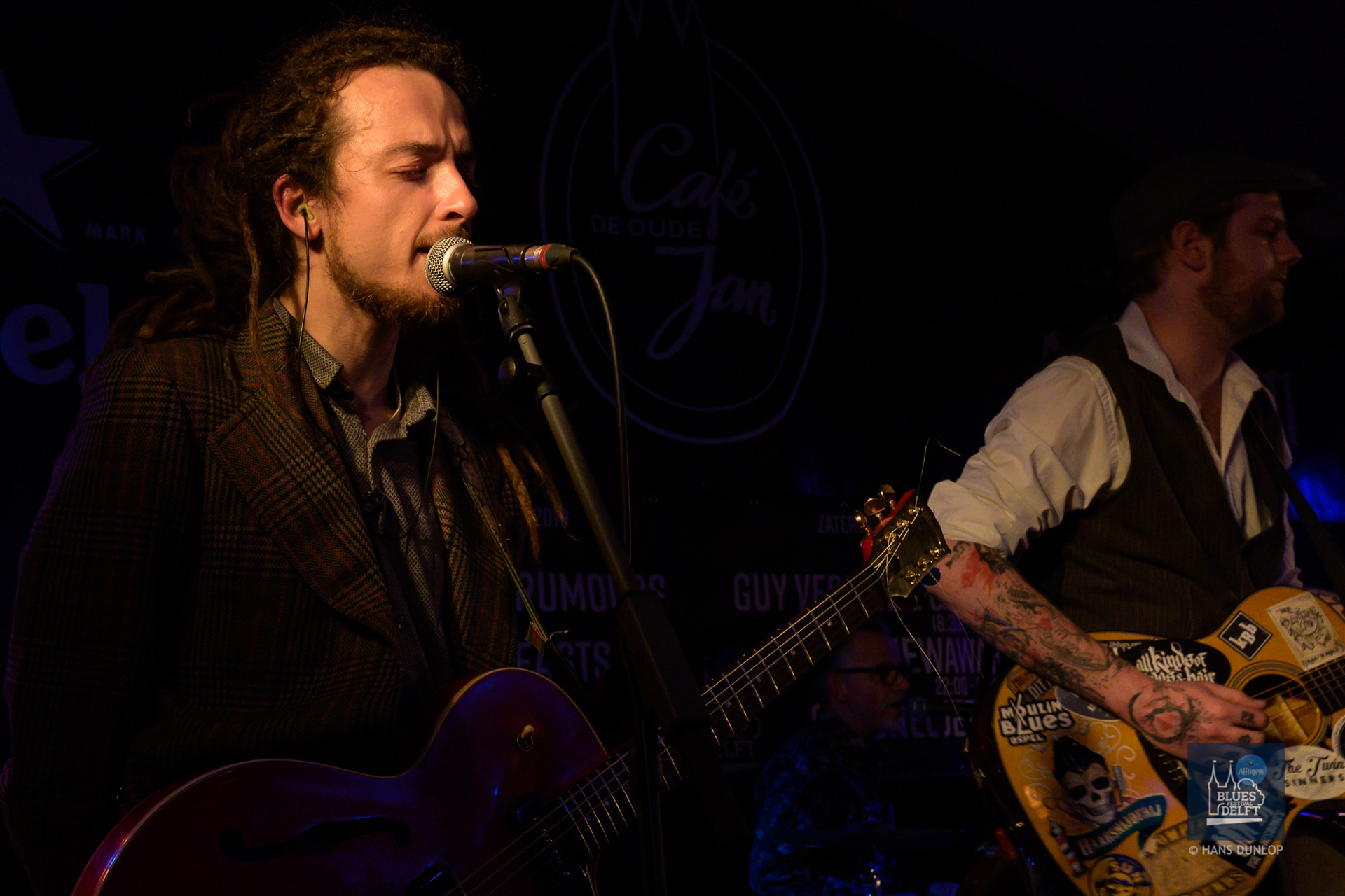 Ragtime Rumours bij cafe Oude Jan