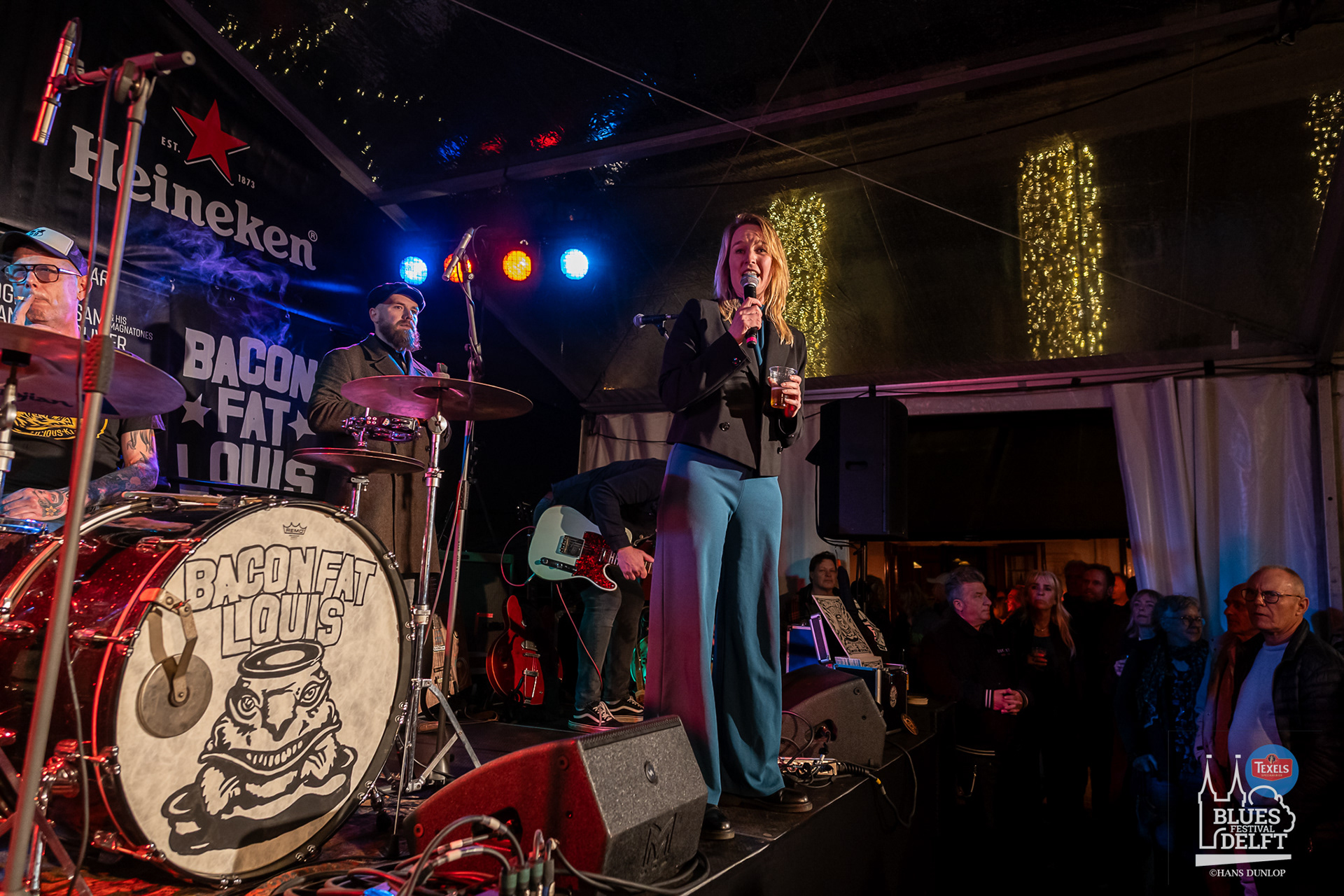 Opening Delft Blues in Tent café Oude Jan