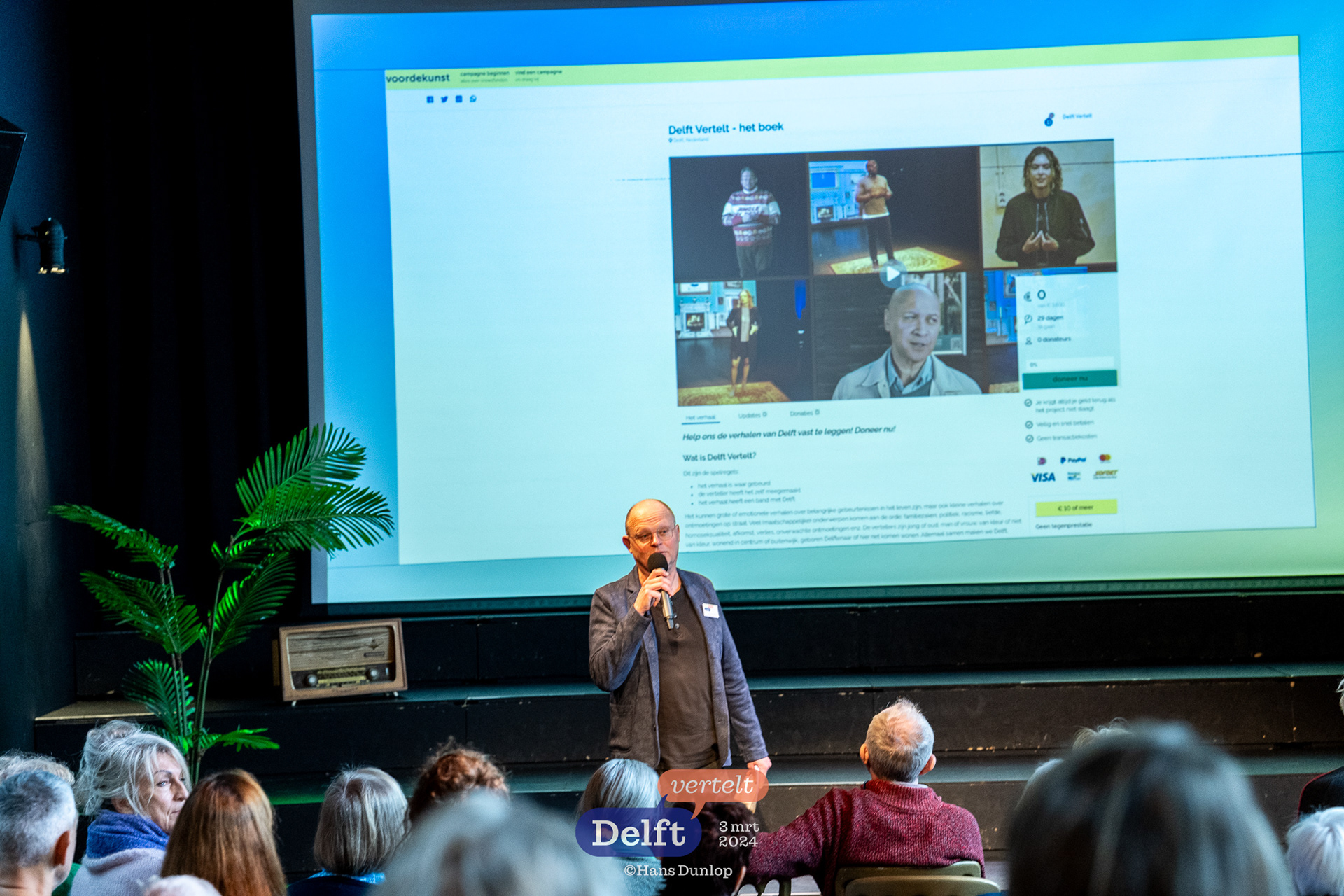 Crowdfunding boek Delft Vertelt