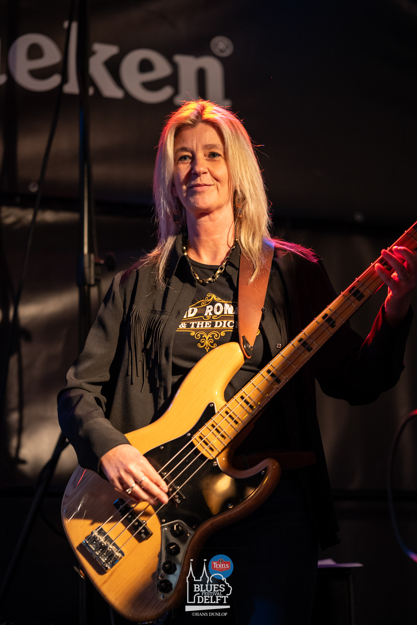 David Ronaldo in de tent bij De Oude Jan