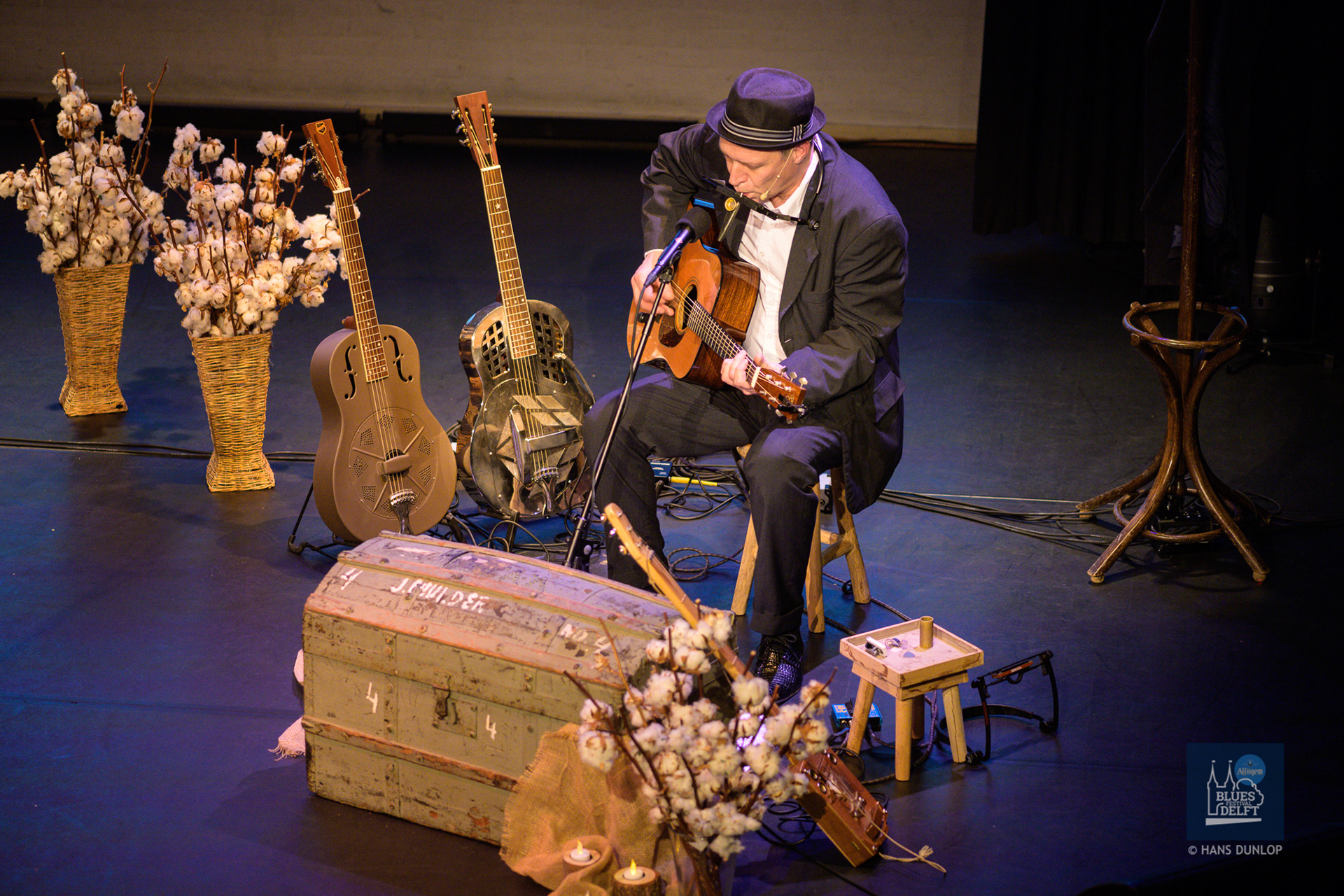 Big Bo presenteert "Preaching the Blues" in het Rietveld Theater