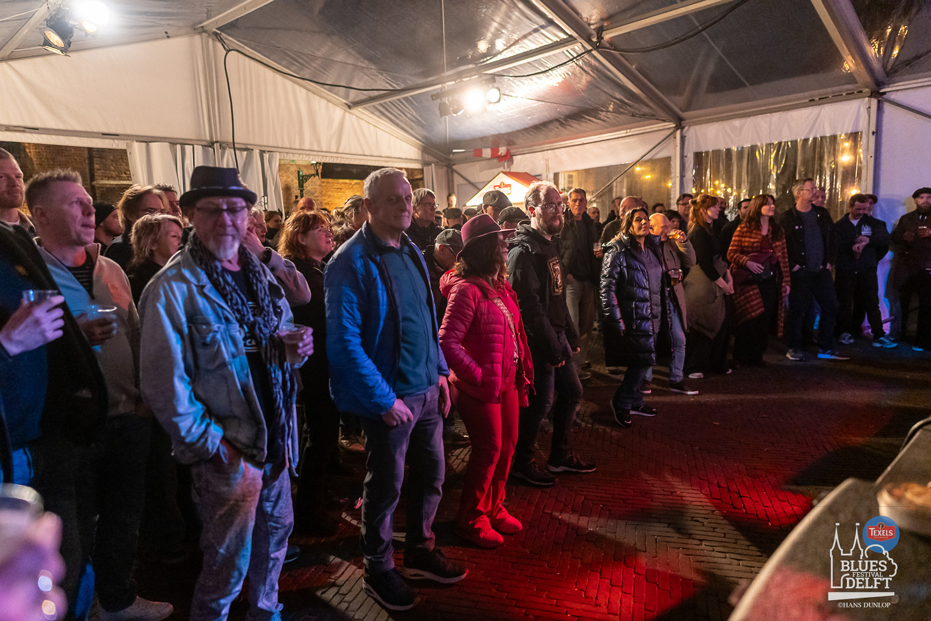 Opening Delft Blues in Tent café Oude Jan