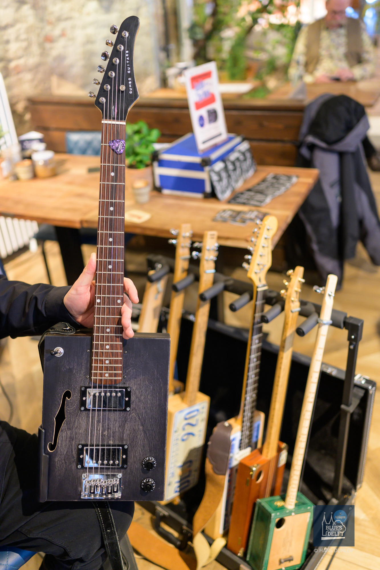 Gumbo & The Monk in restaurant Van Maanen