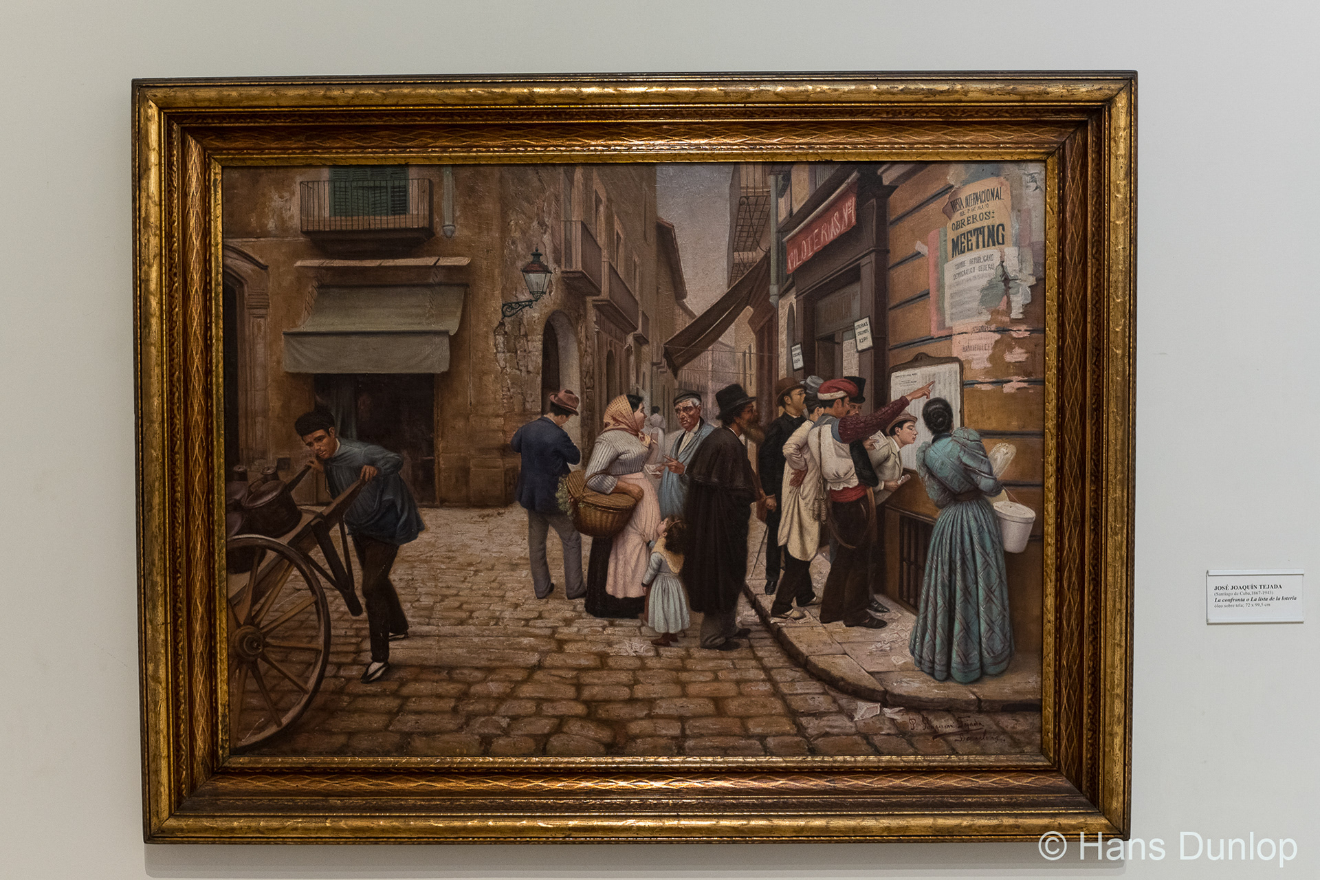 Jose Joaquin Tejada: La confronta o La lista de la loteria