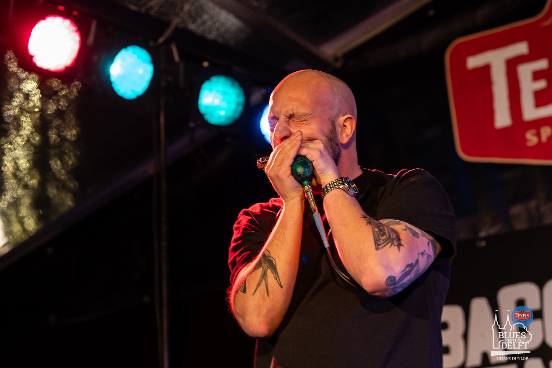 Bacon Fat Harry in Tent café Oude Jan