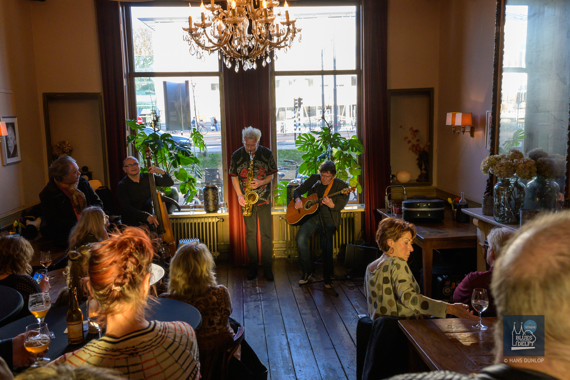 Walter & Friends bij café Einstein