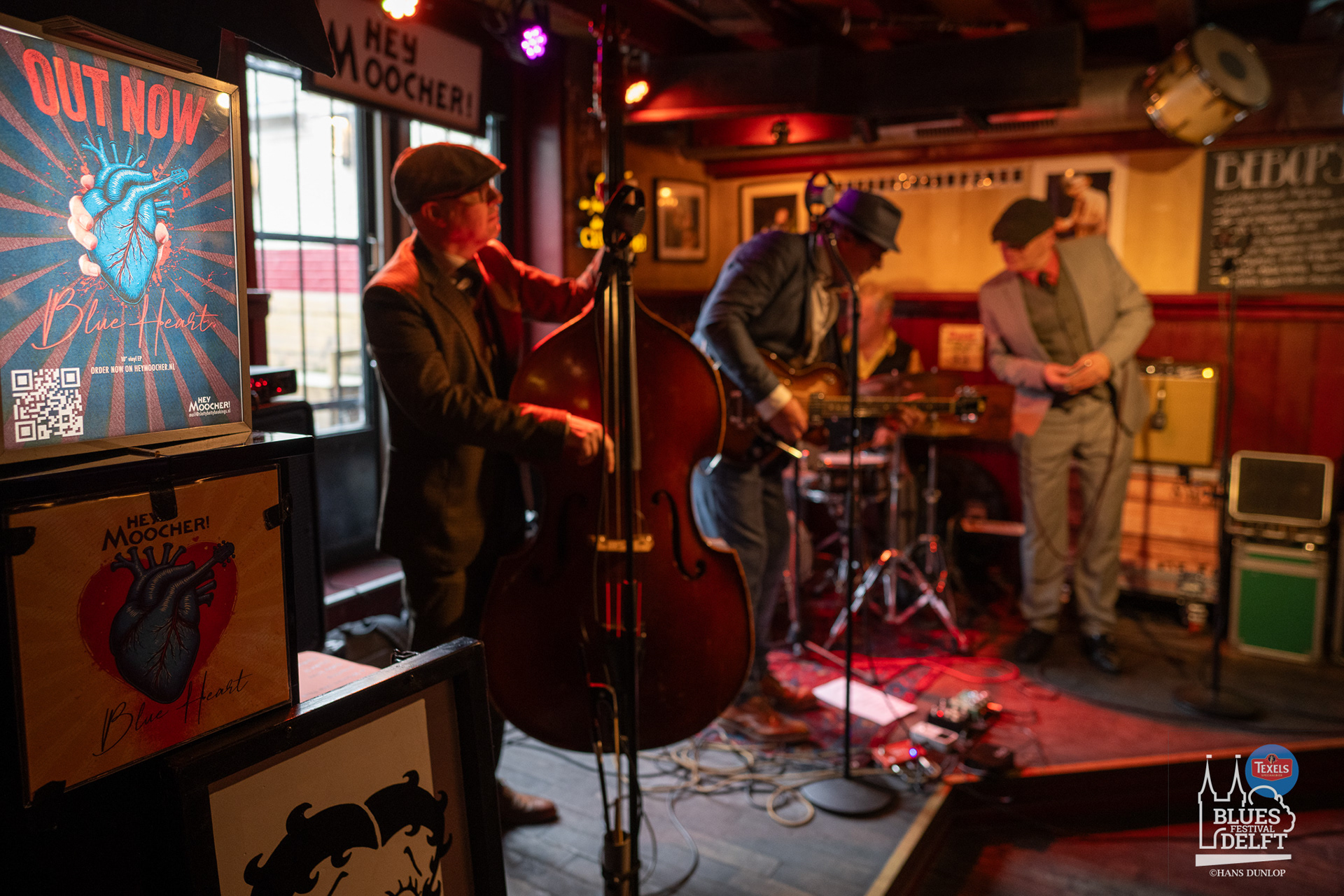 Hey Moochies in jazzcafé Bebop