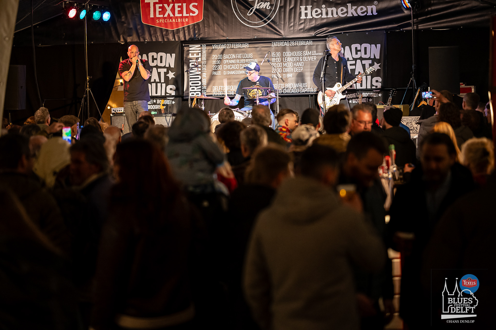 Bacon Fat Harry in Tent café Oude Jan