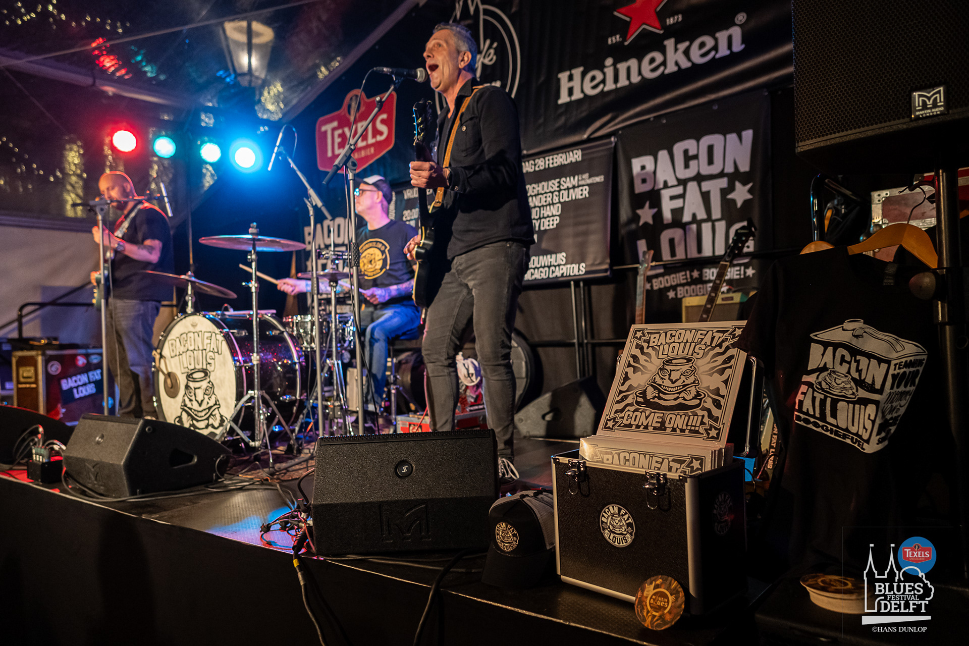 Bacon Fat Harry in Tent café Oude Jan