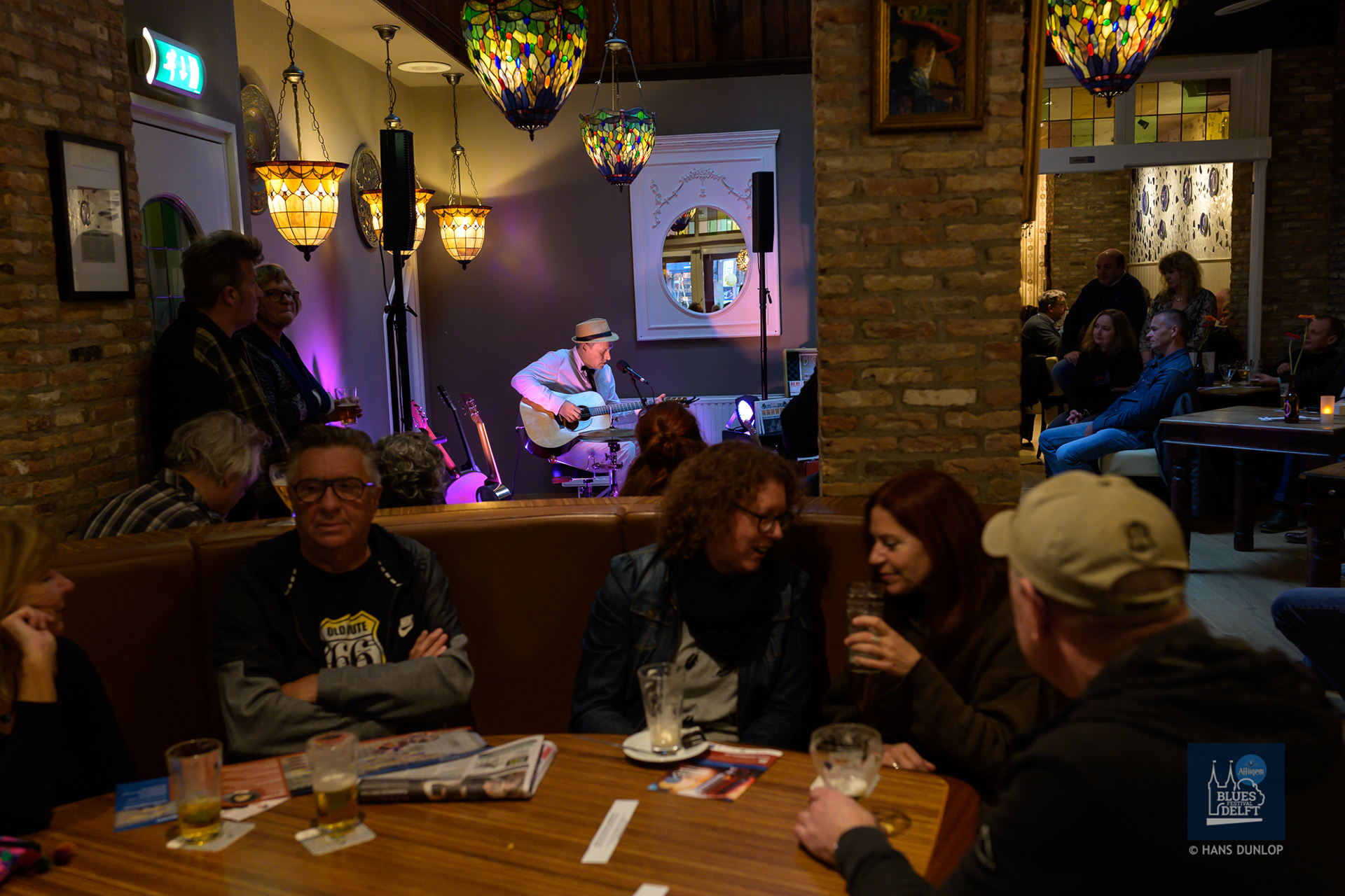 Big Bo in hotel Straatje van Vermeer