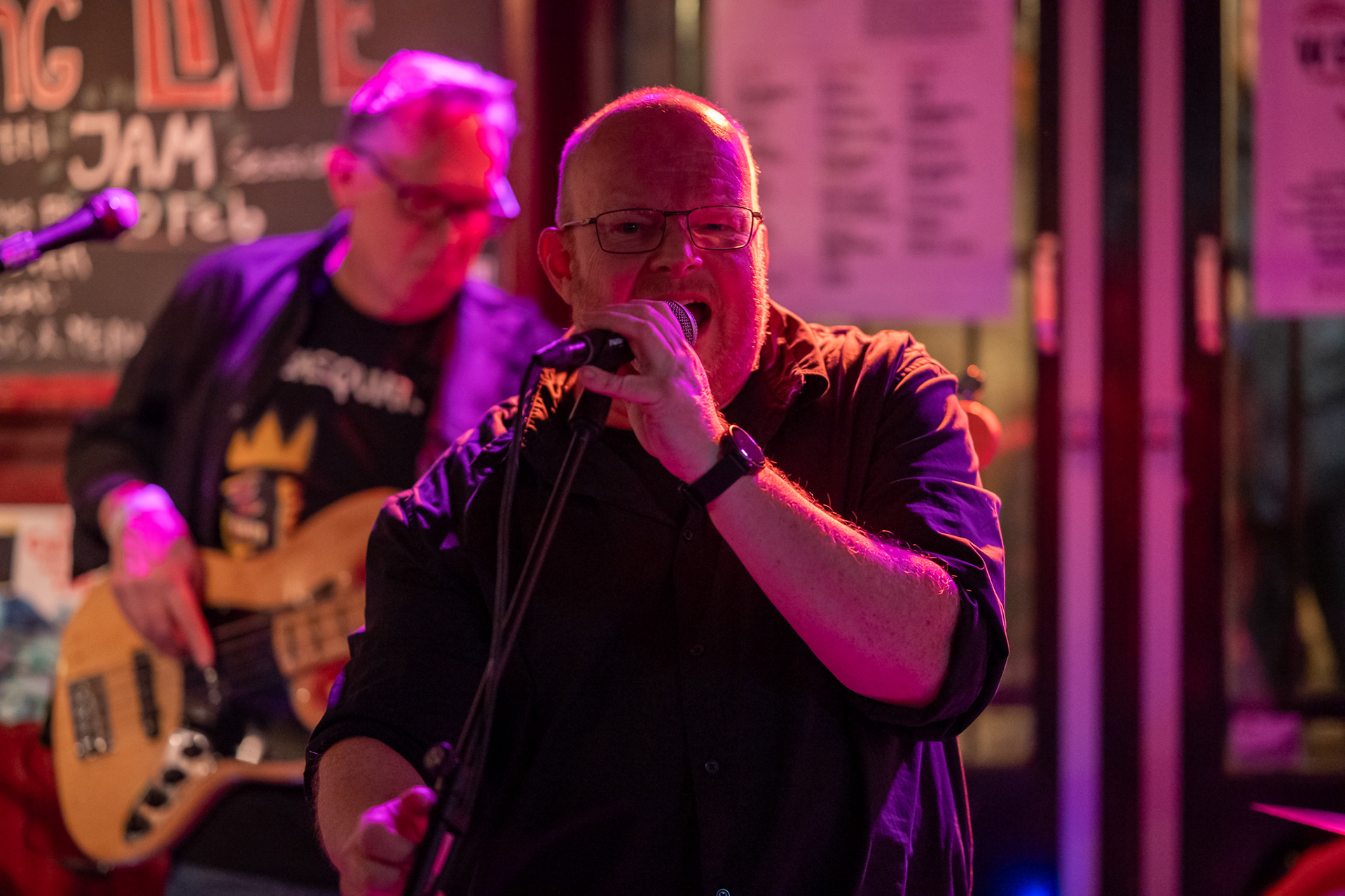 Sweaty Pants in Jazzcafé Bebop