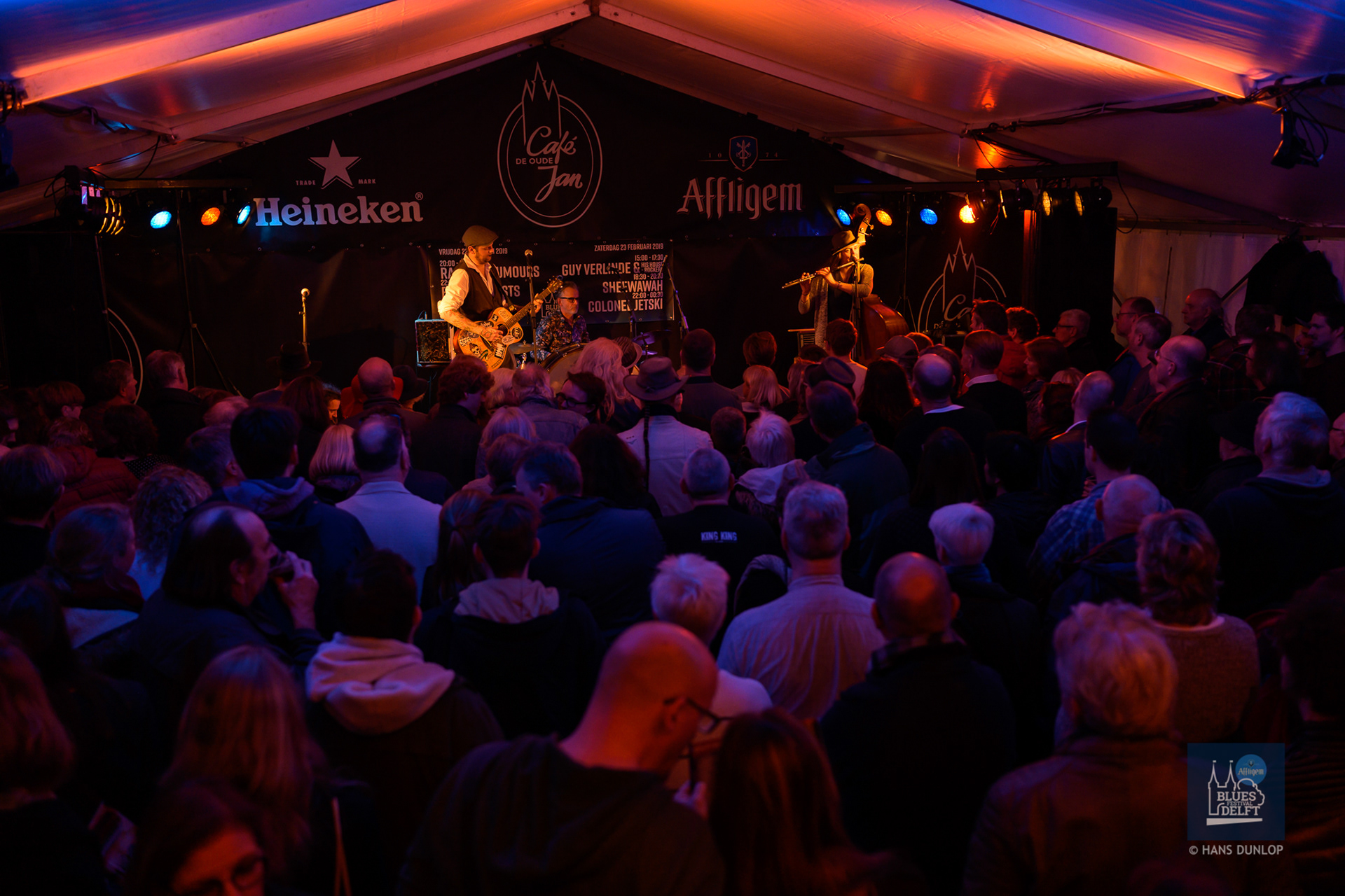 Ragtime Rumours bij cafe Oude Jan