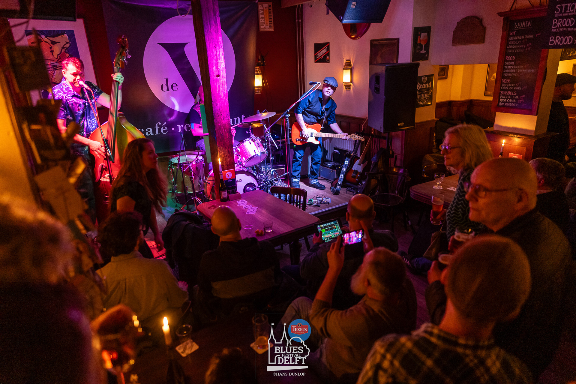 Clark & the Aces in Café Restaurant De V