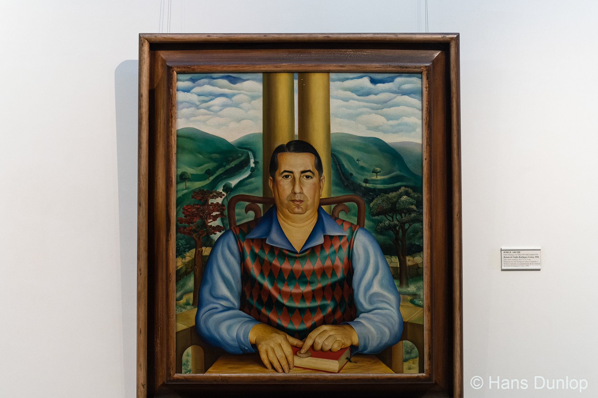 Jorge Arche, Retrato de Emillio Rodriguez Correa (1941)