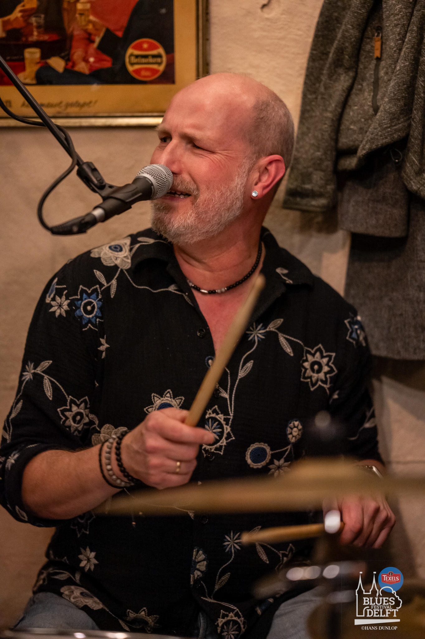 Pauls Blues Quartet in café De Joffer