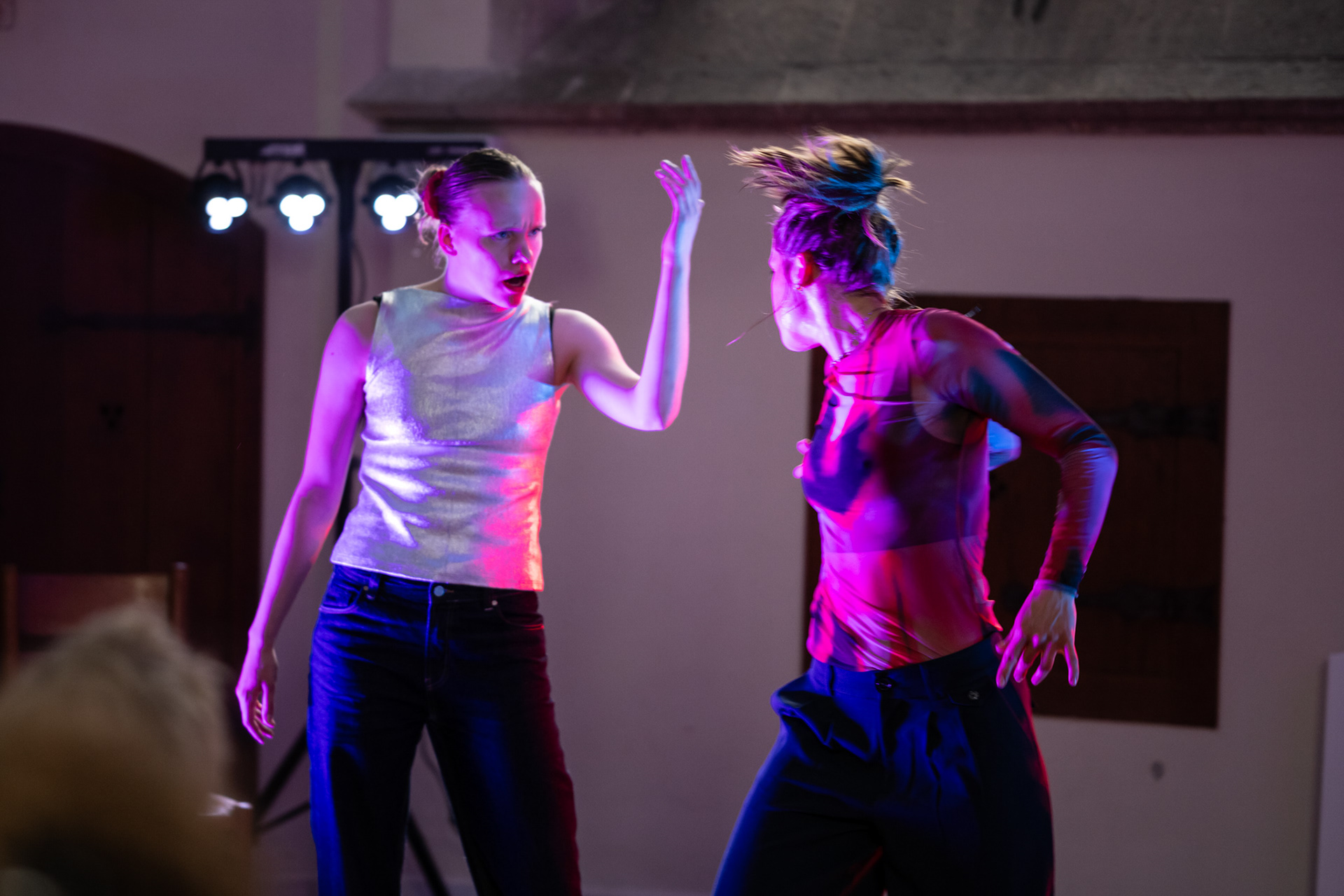 Dieke de Jong & Karlijn Zeeman in de Nieuwe Kerk