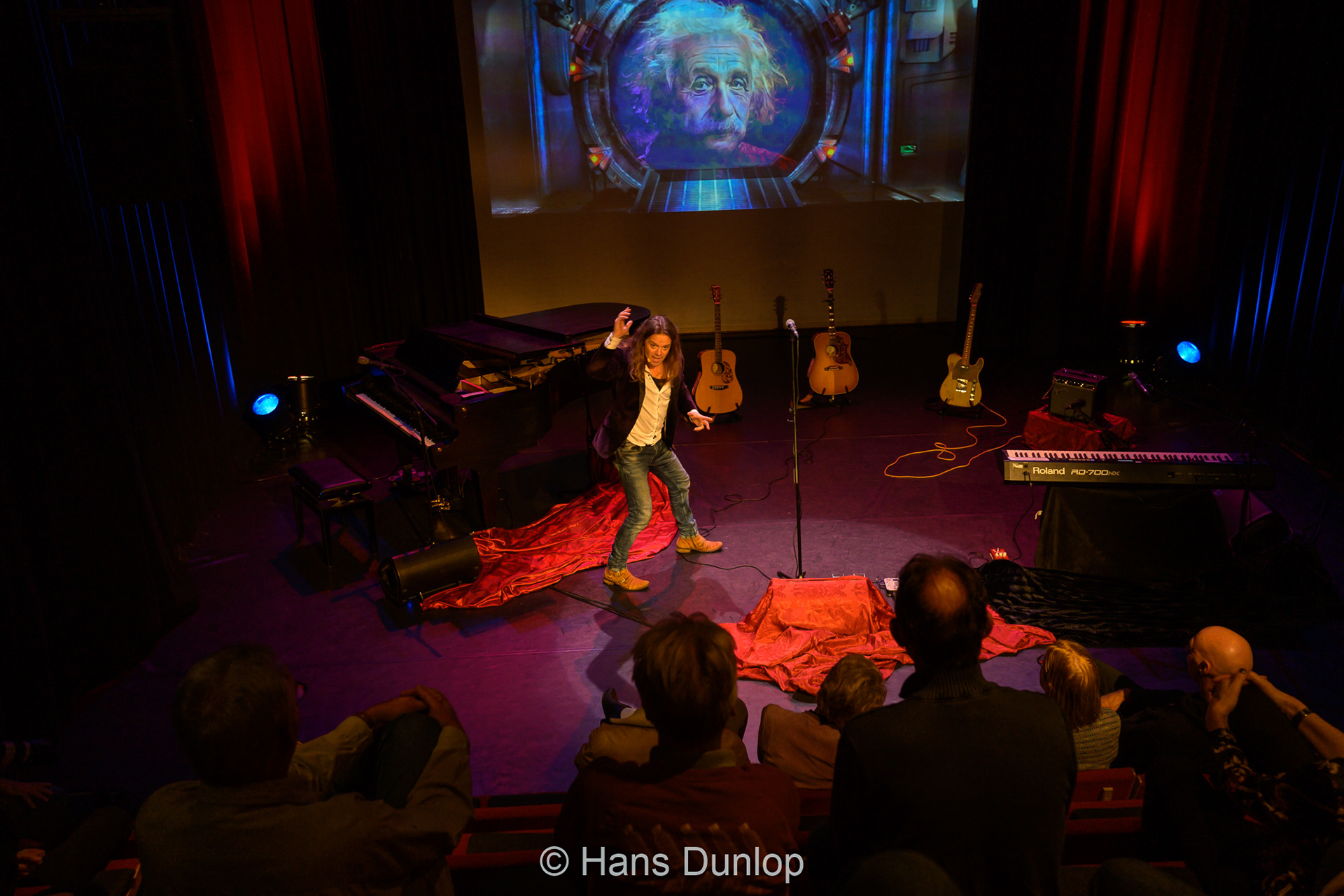 Frank Blueka in Rietveld Theater
