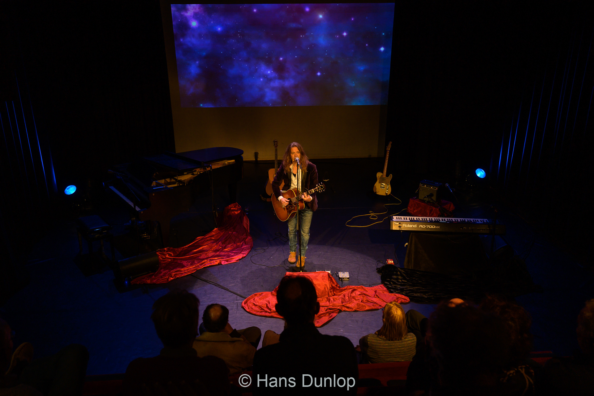 Frank Blueka in Rietveld Theater