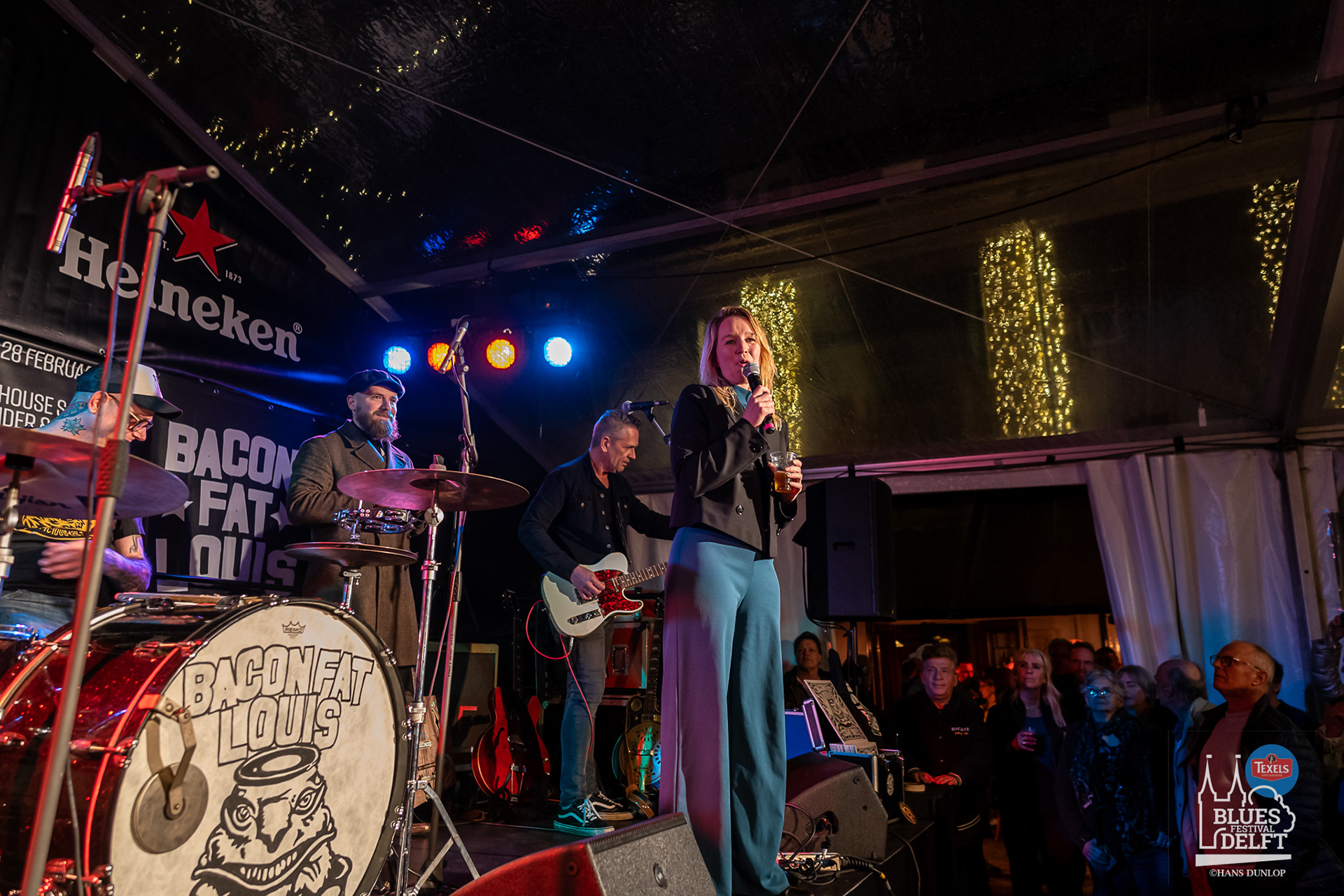 Opening Delft Blues in Tent café Oude Jan