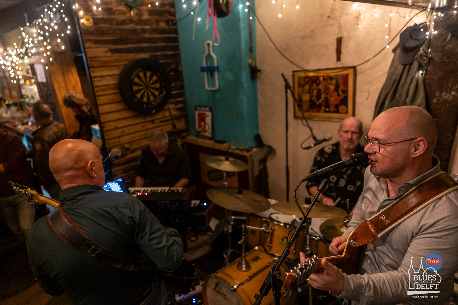 Pauls Blues Quartet in café De Joffer