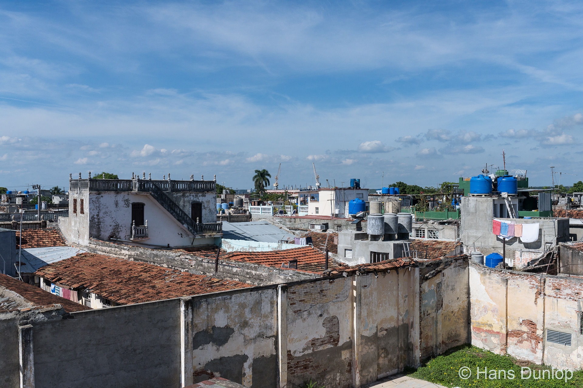 Everywhere watertanks on the rooftops