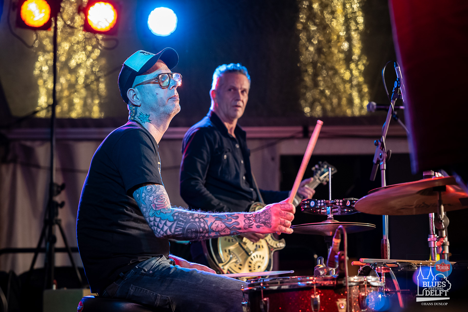 Bacon Fat Harry in Tent café Oude Jan