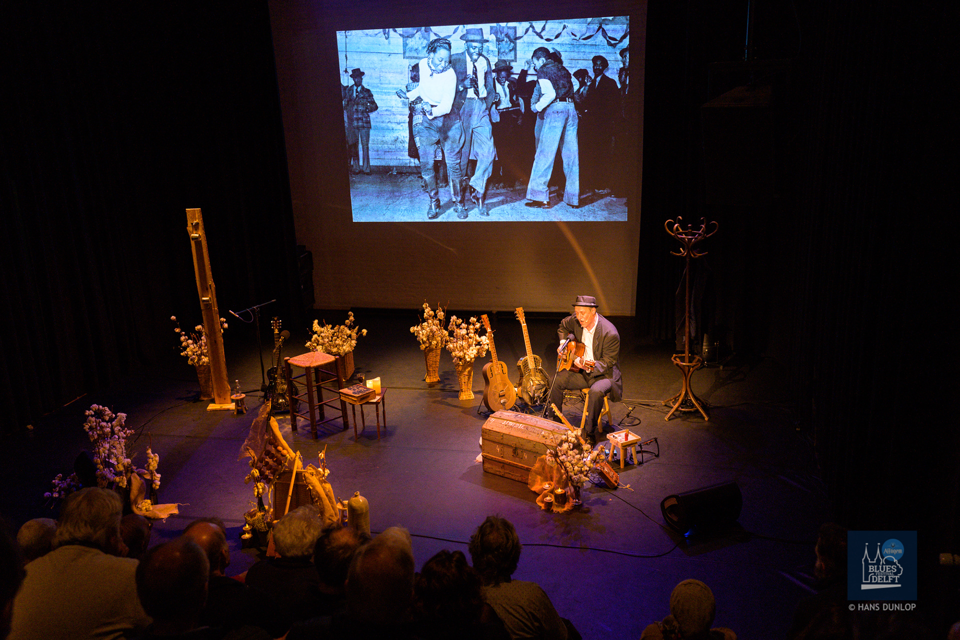 Big Bo presenteert "Preaching the Blues" in het Rietveld Theater