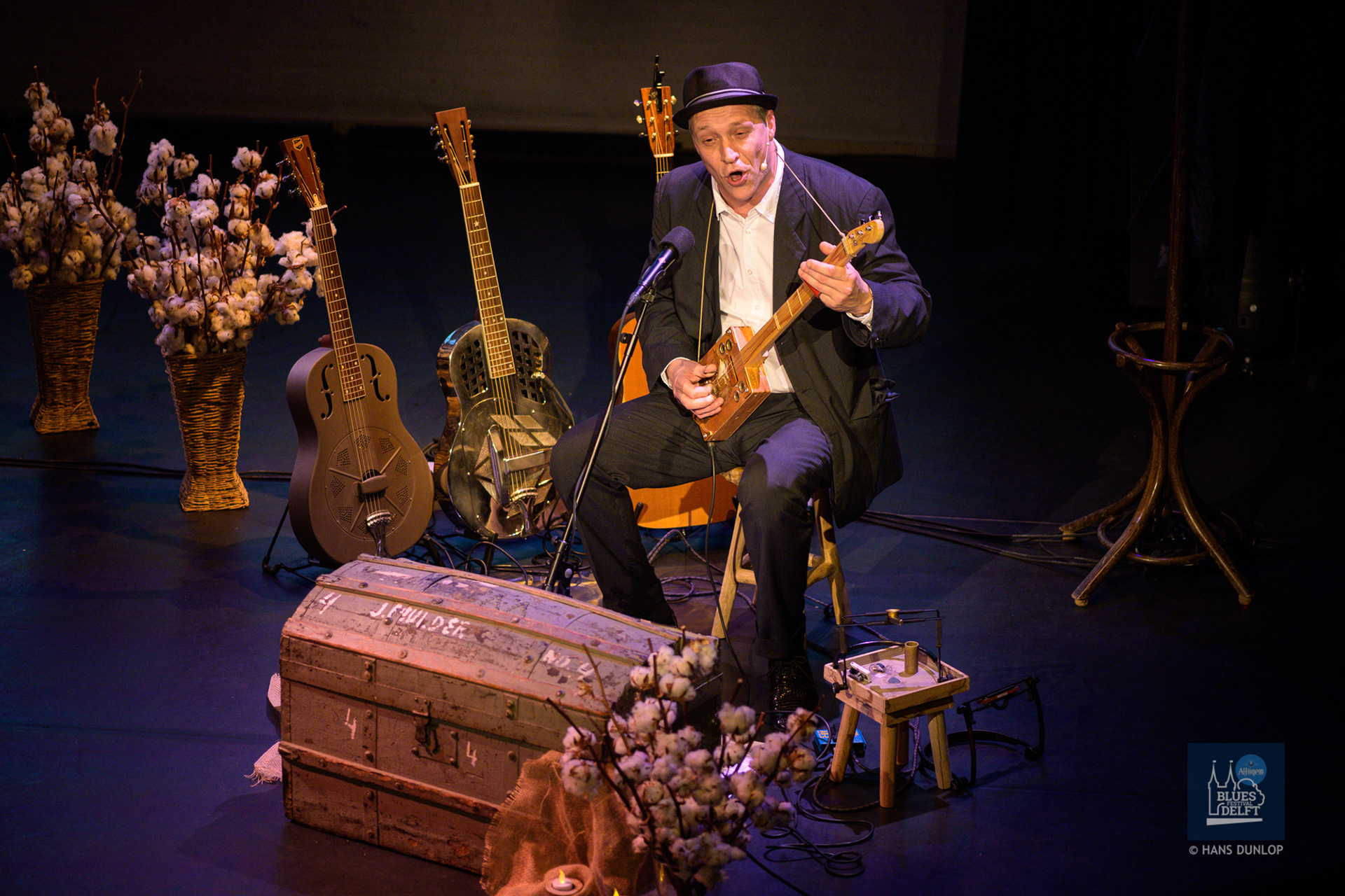 Big Bo presenteert "Preaching the Blues" in het Rietveld Theater