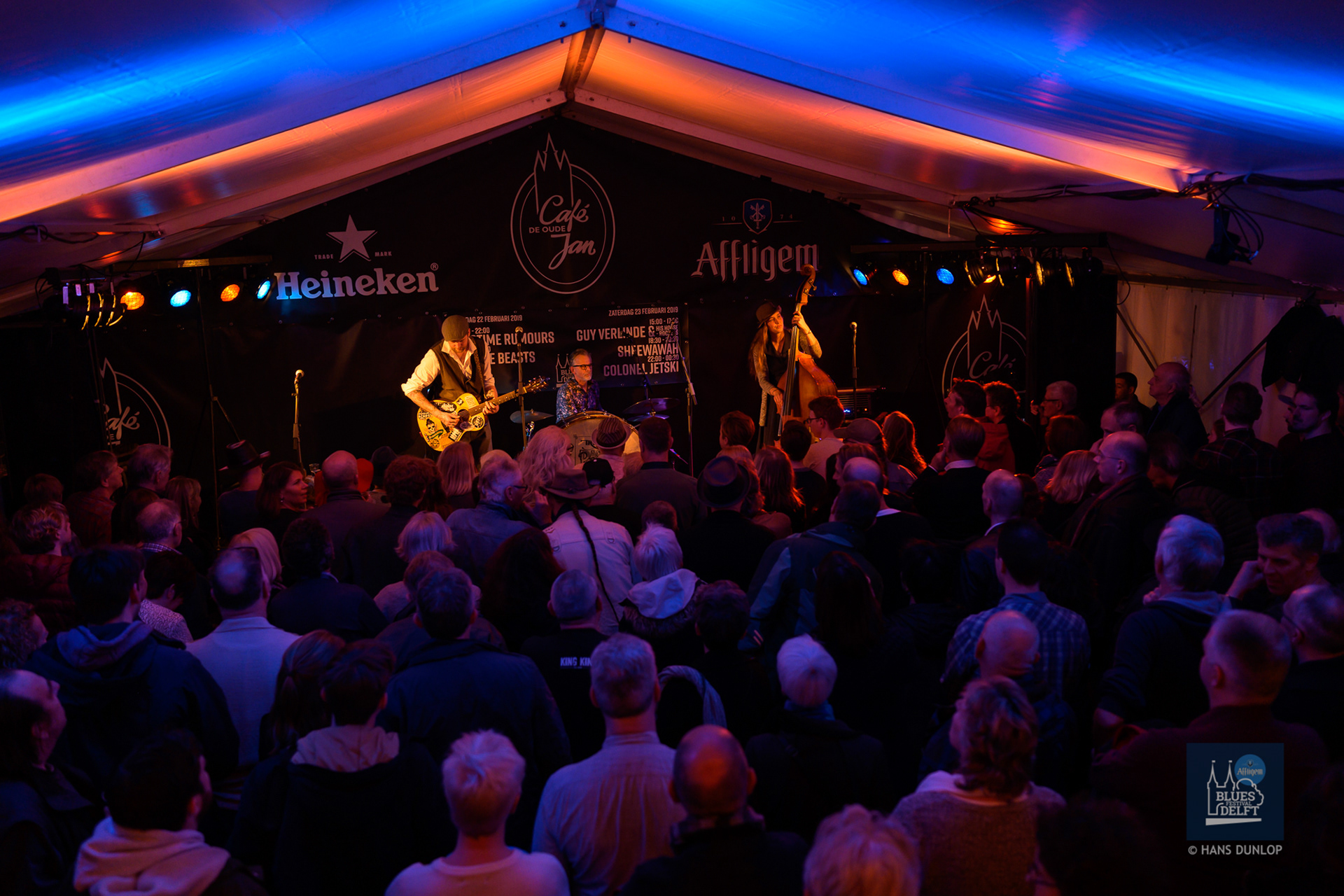 Ragtime Rumours bij cafe Oude Jan