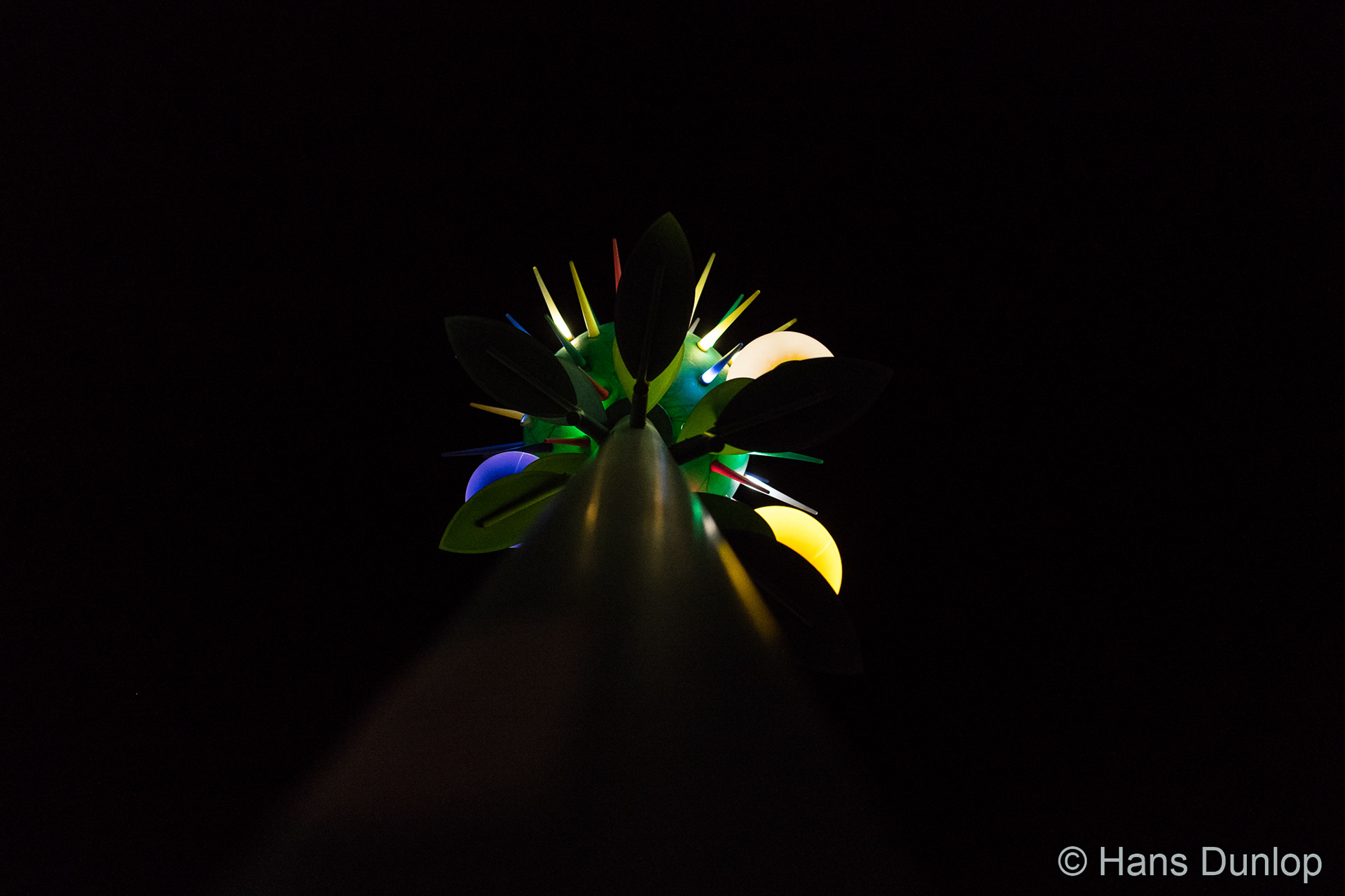 Nice and artistic lighting at the harbor