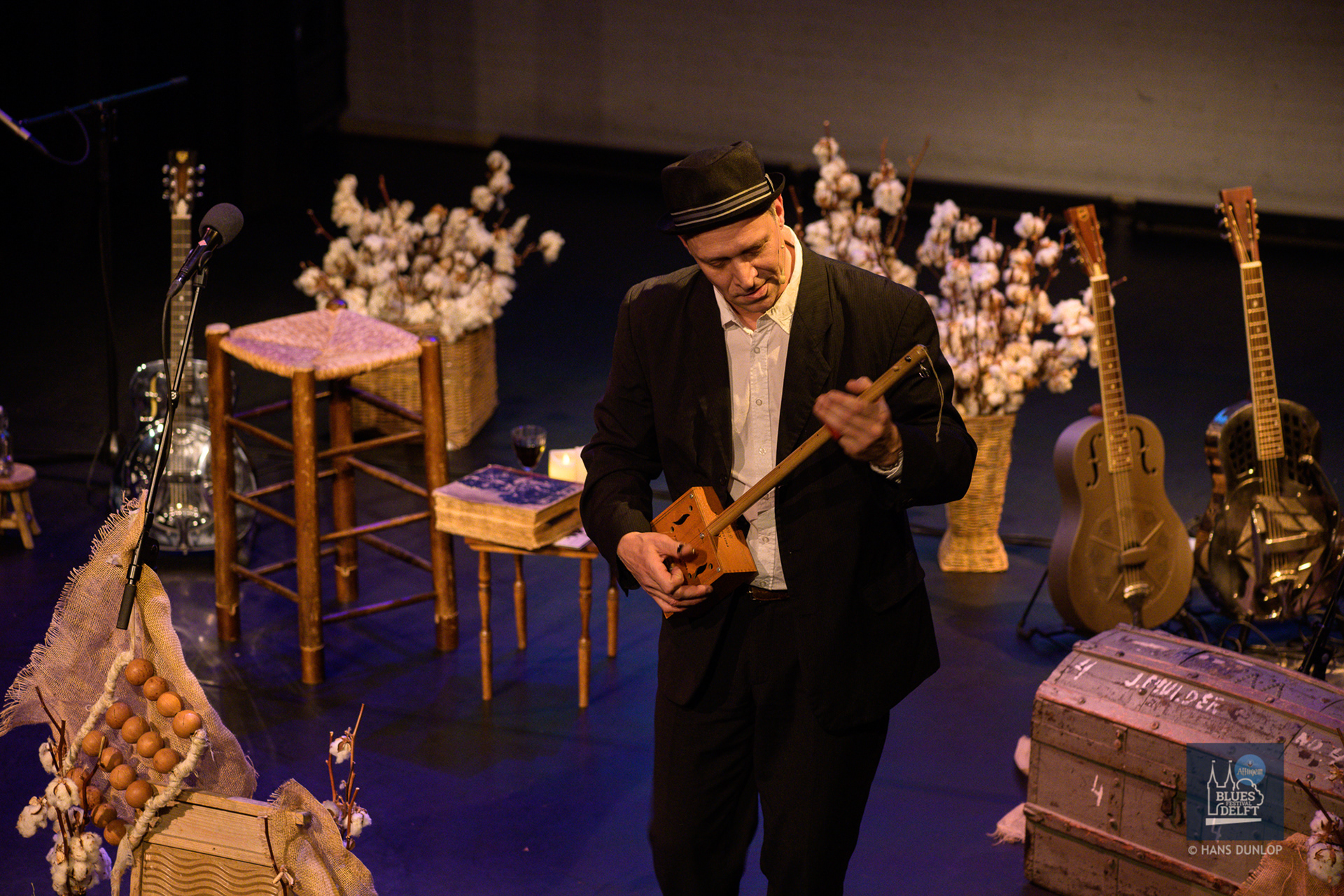 Big Bo presenteert "Preaching the Blues" in het Rietveld Theater